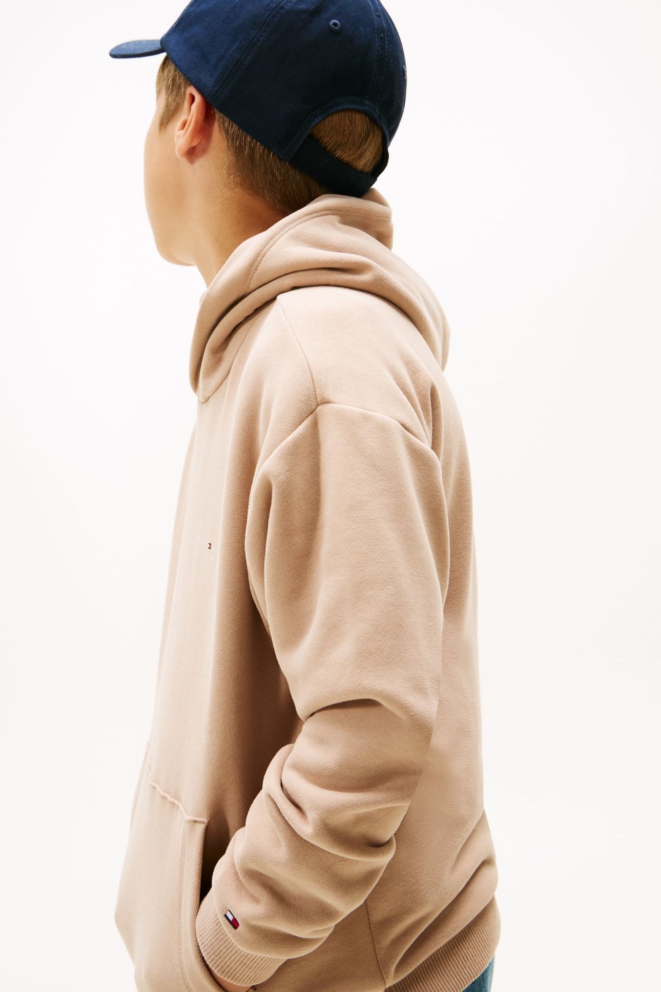 UNISEX MINI CORP HOODIE MALTED MILK 6