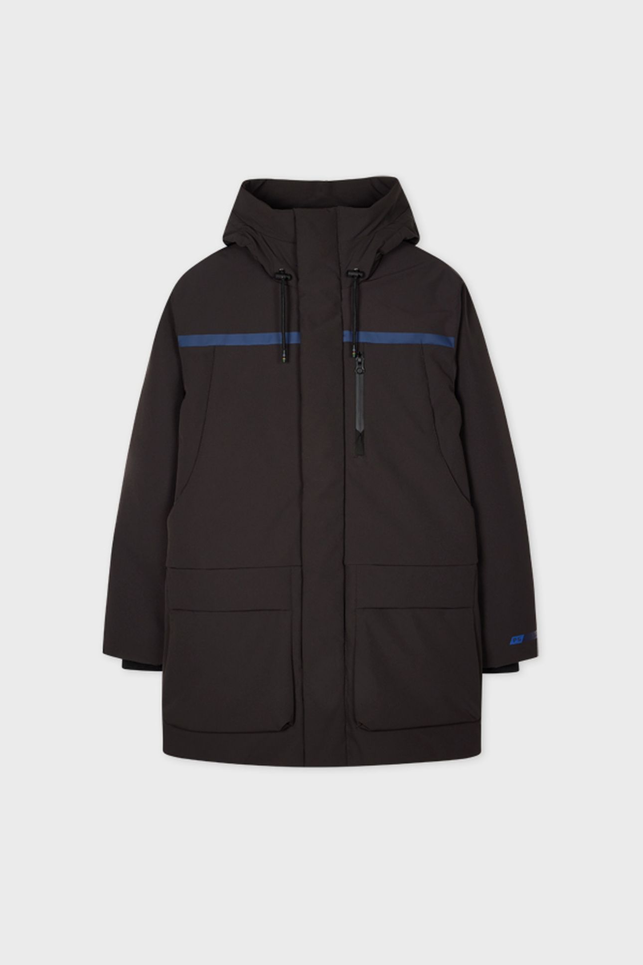 MENS HOODED JACKET BLACK 4