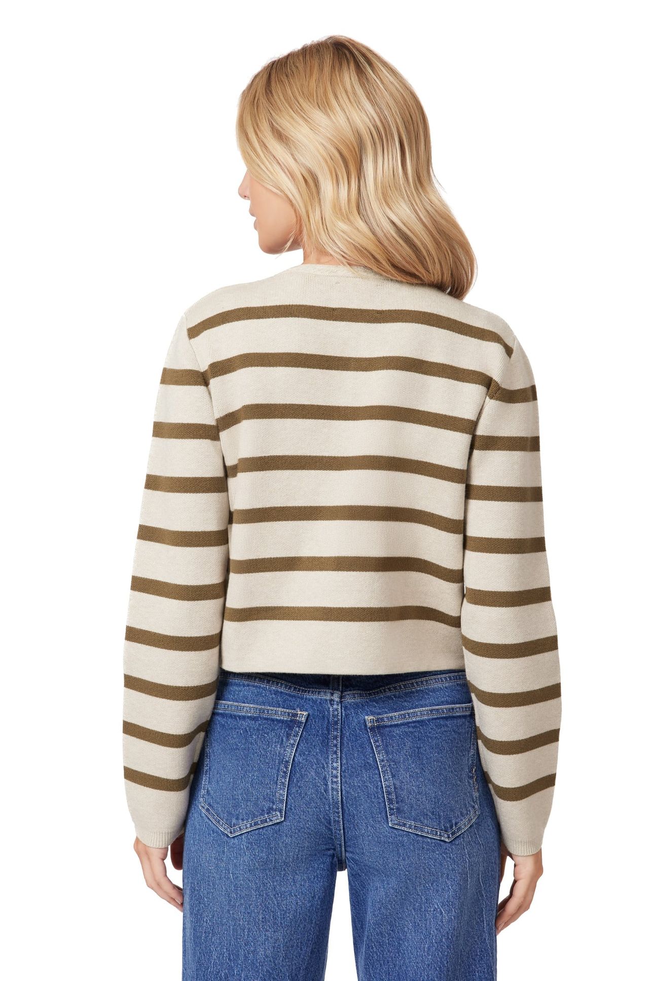 SWEATER OATMEAL HEATHER/OLIVE 2