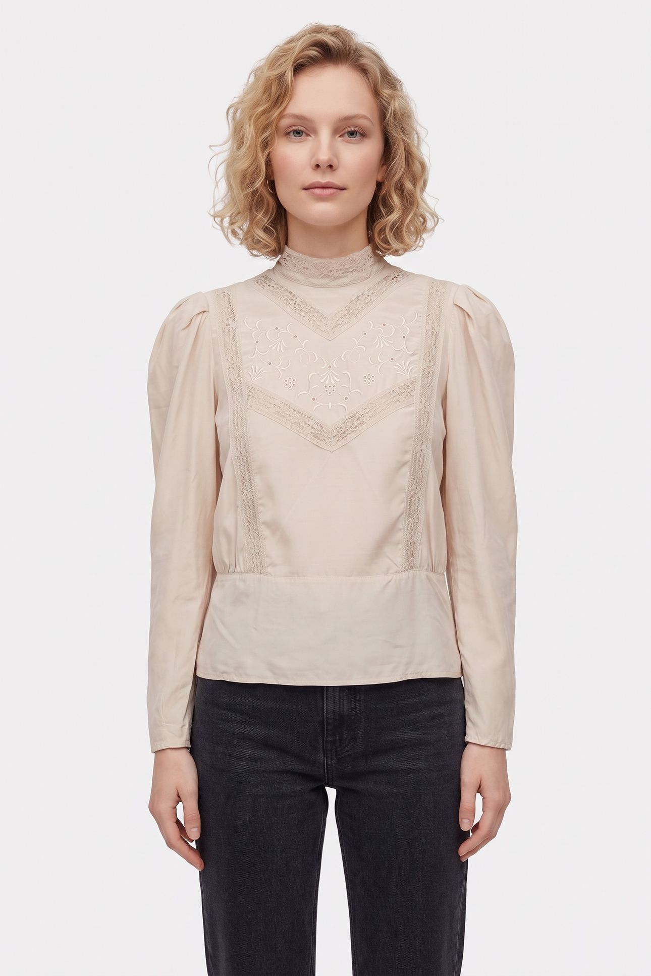 PA LOLA BLOUSE BEIGE 1