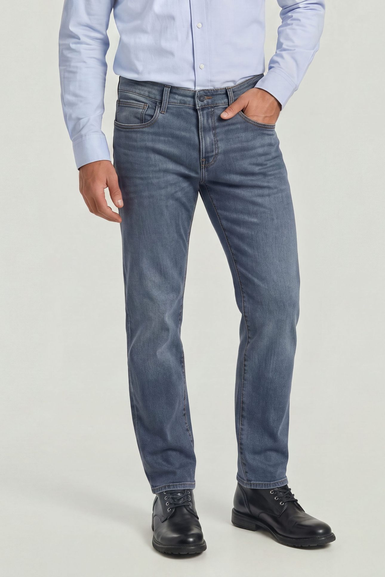 3301 STRAIGHT MEDIUM BLUE 1