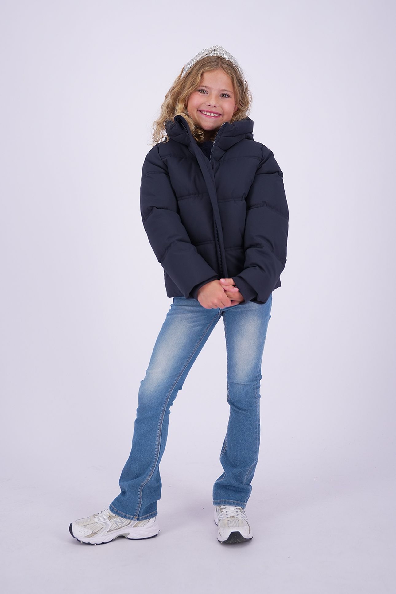 GIRLS TIZIA JACKET OUTDOOR DARK BLUE 7