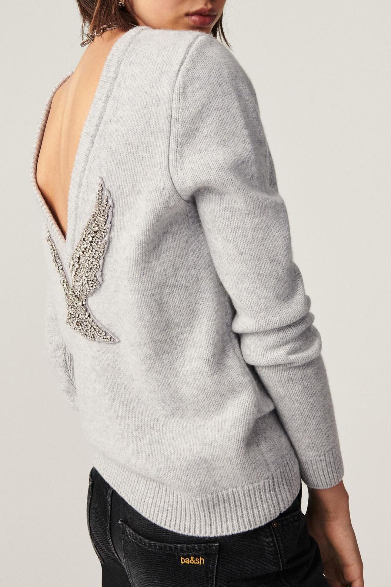LONG SLEEVES KNIT GRIS 2