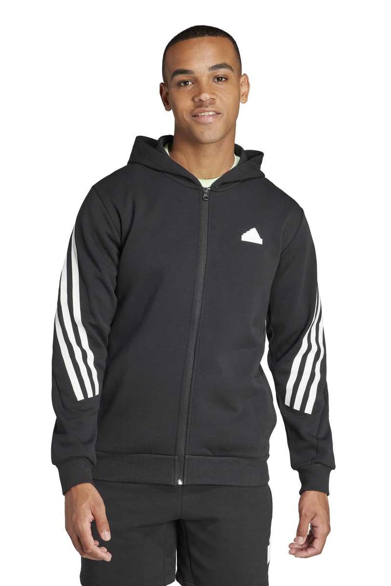 UNISEX 3S HOODIE TRACK TOP BLACK 1