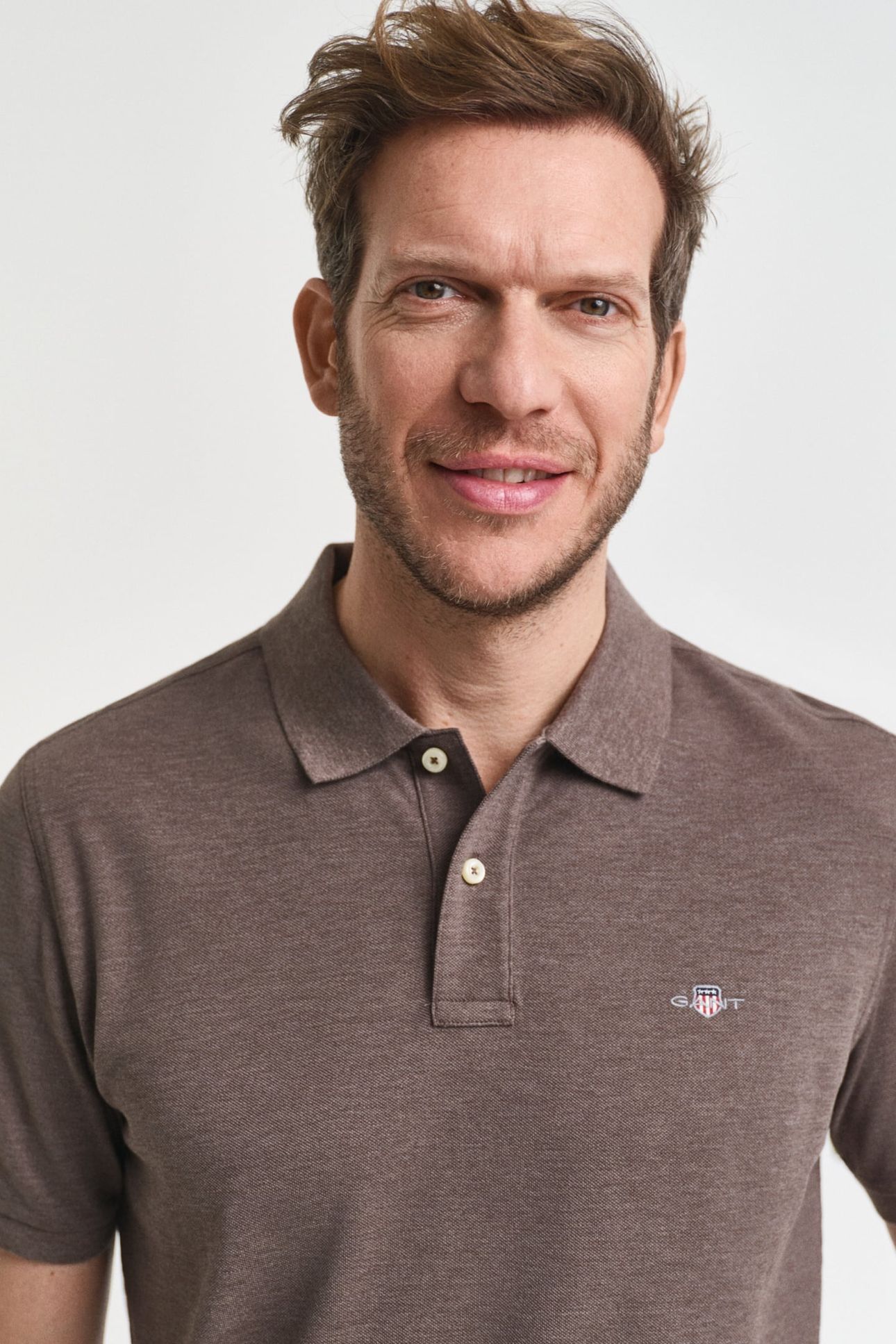 CLASSIC REGULAR POLO SHIRT SEAWOOD MELANGE 5