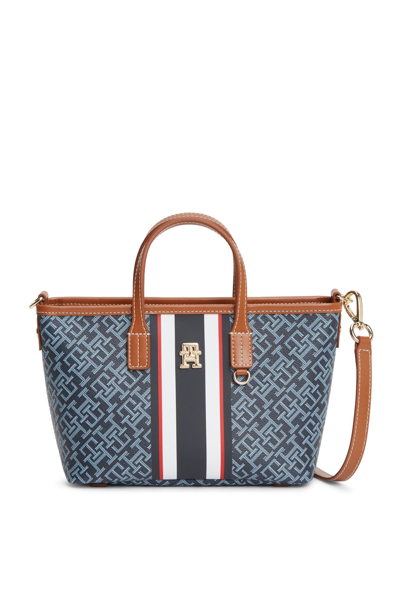 TH MONOPLAY MINI TOTE BLUE MIX 1