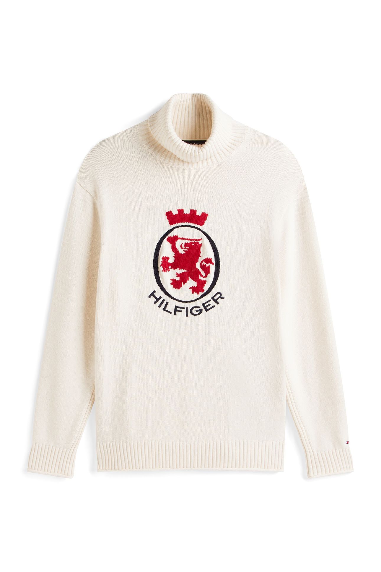 RWB GRAPHIC ROLL NECK IVORY PETAL 4