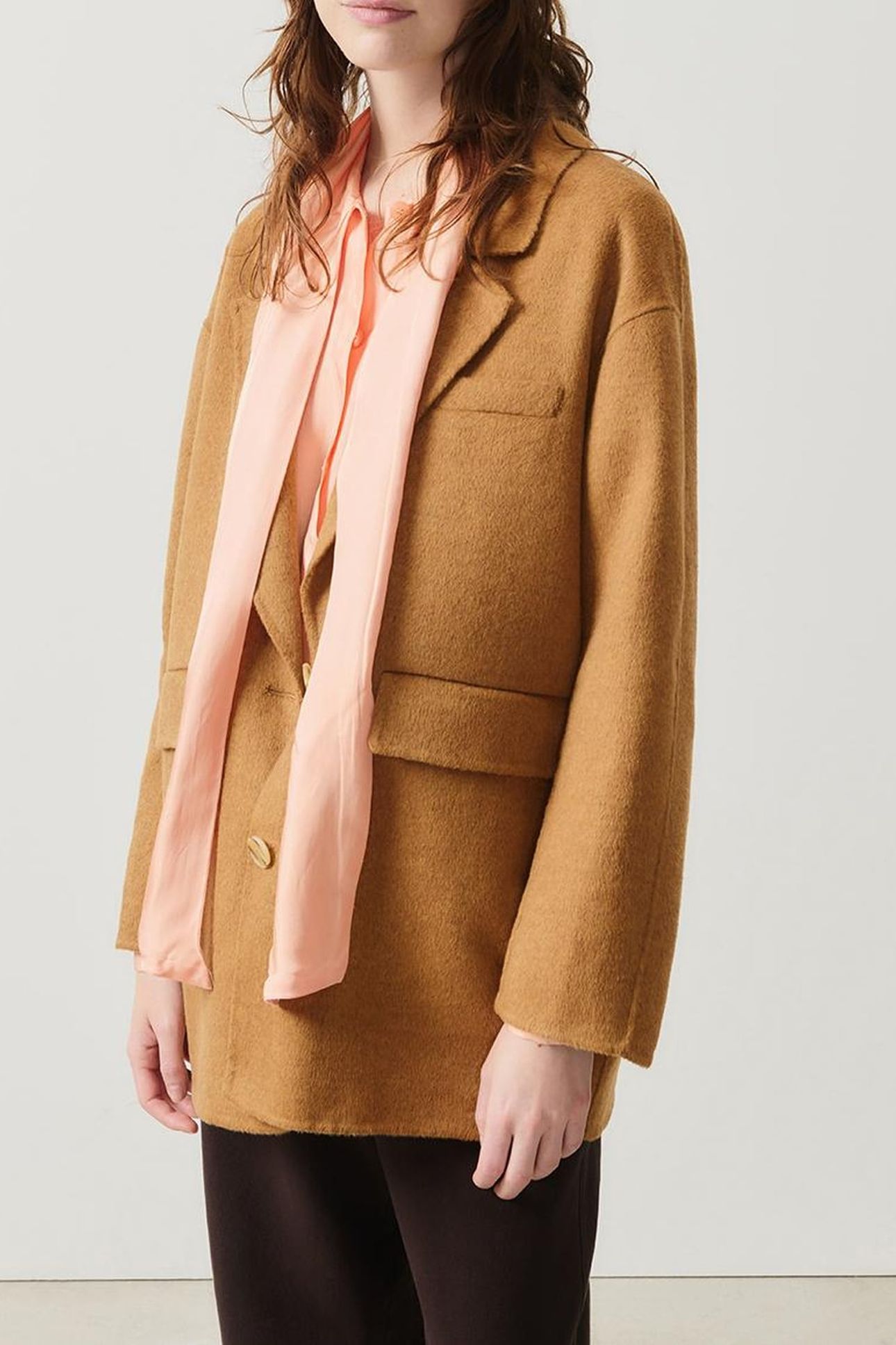 DADOULOVE-C COAT CACAHUETE CHINE 4