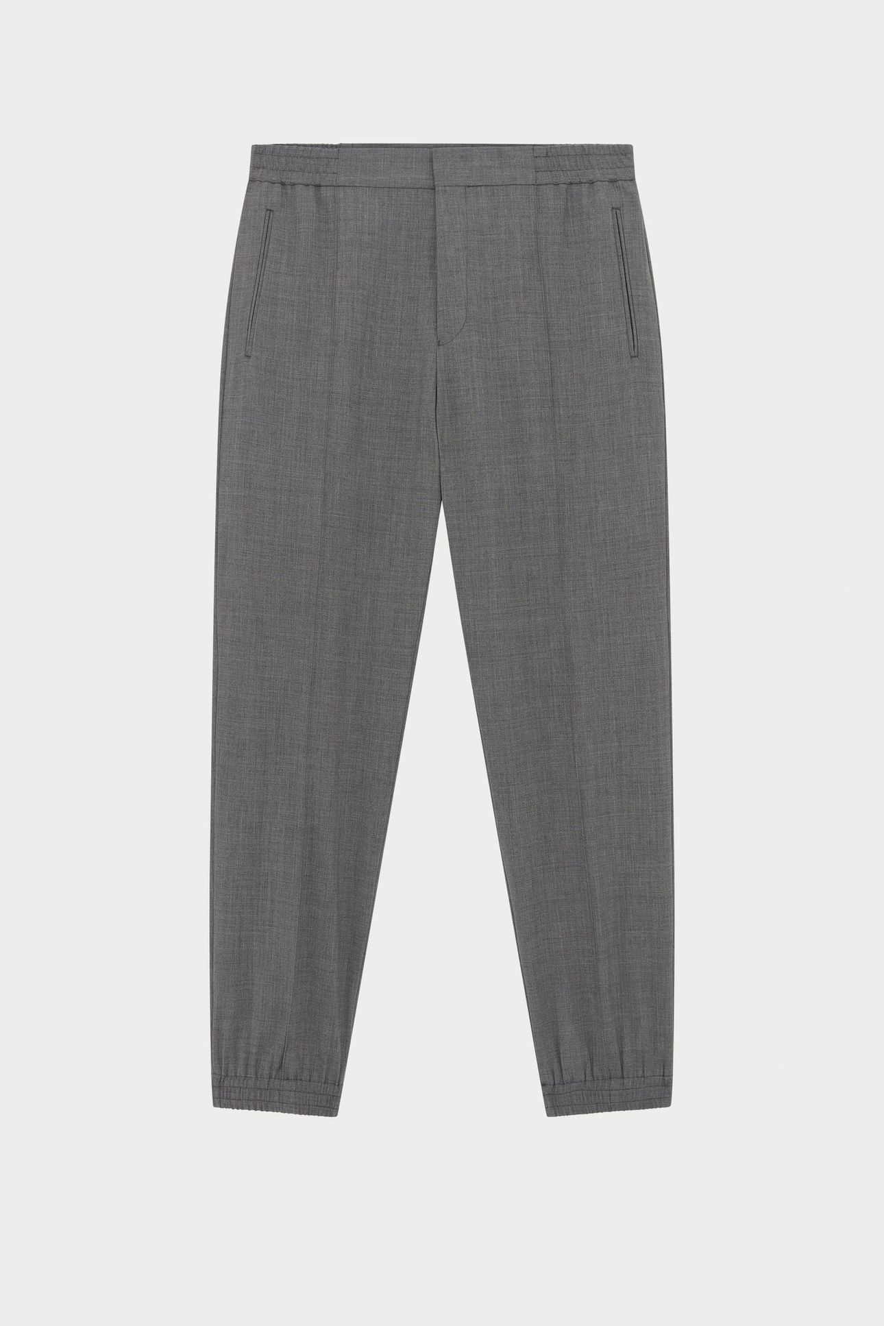 MENS TROUSER GREY MELANGE 5