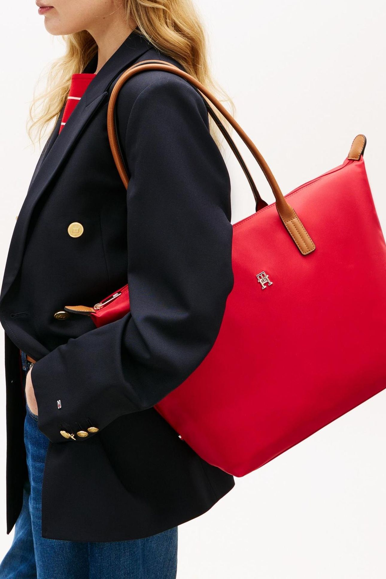 POPETTE TOTE PRIMARY RED 3