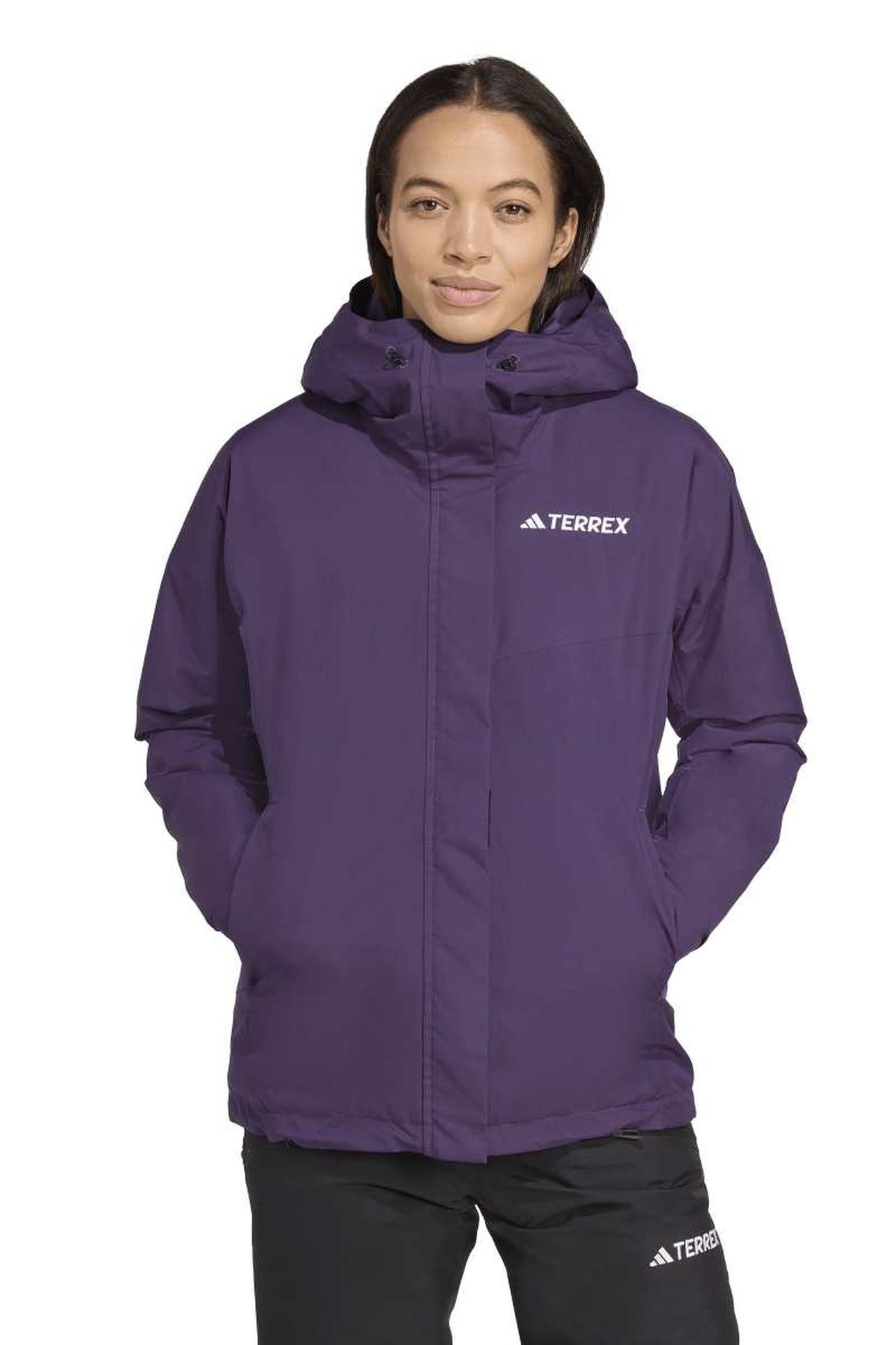 W MT 2L INS JACKET AURORA PLUM 1