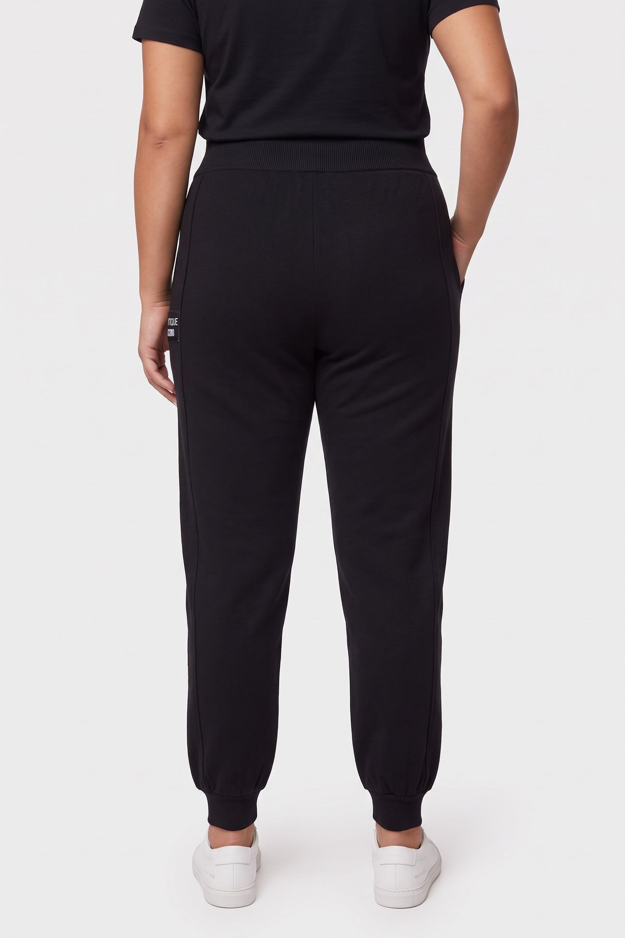 KNITTED TROUSERS BLACK 2