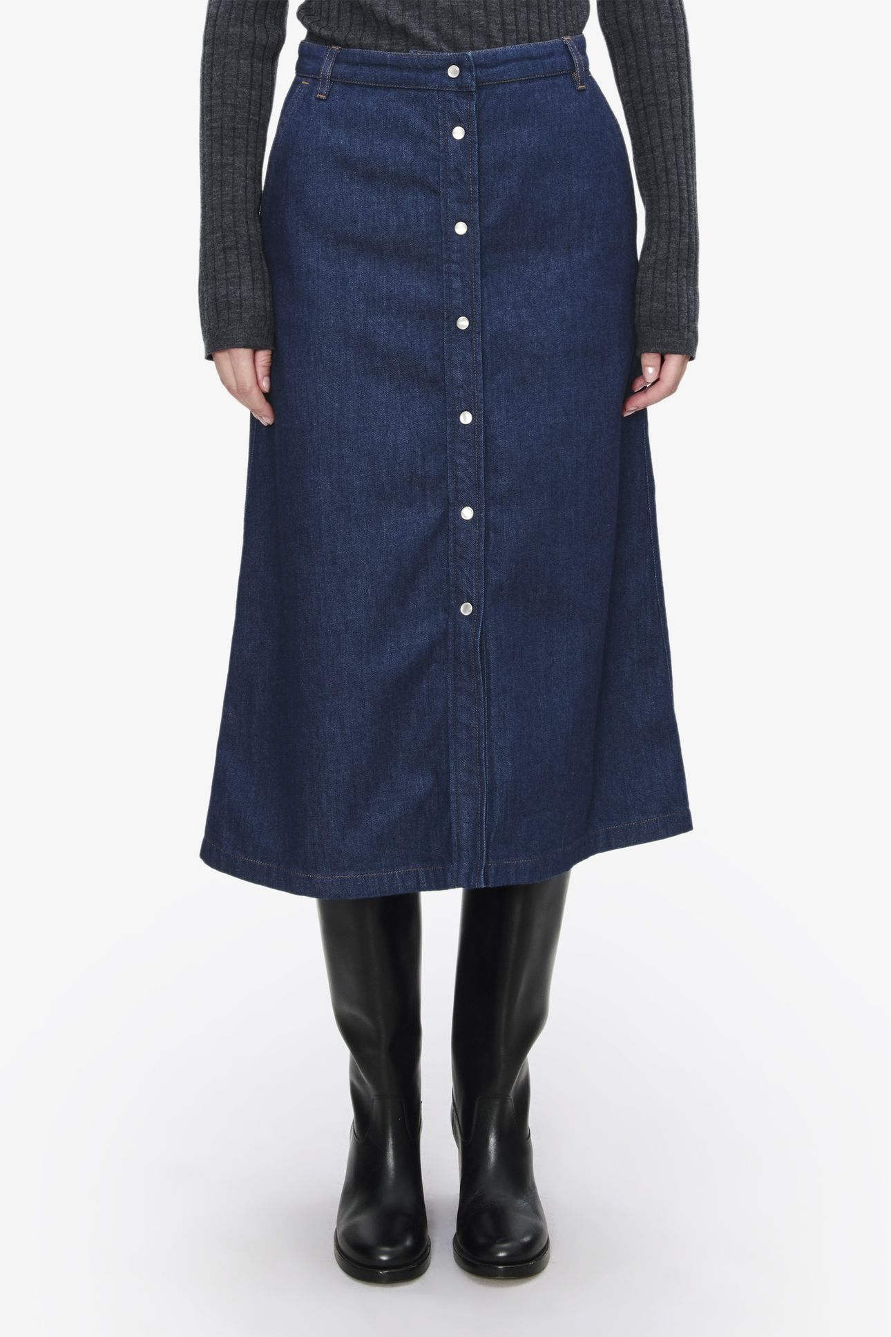 SKIRT GWENDA INDIGO 1
