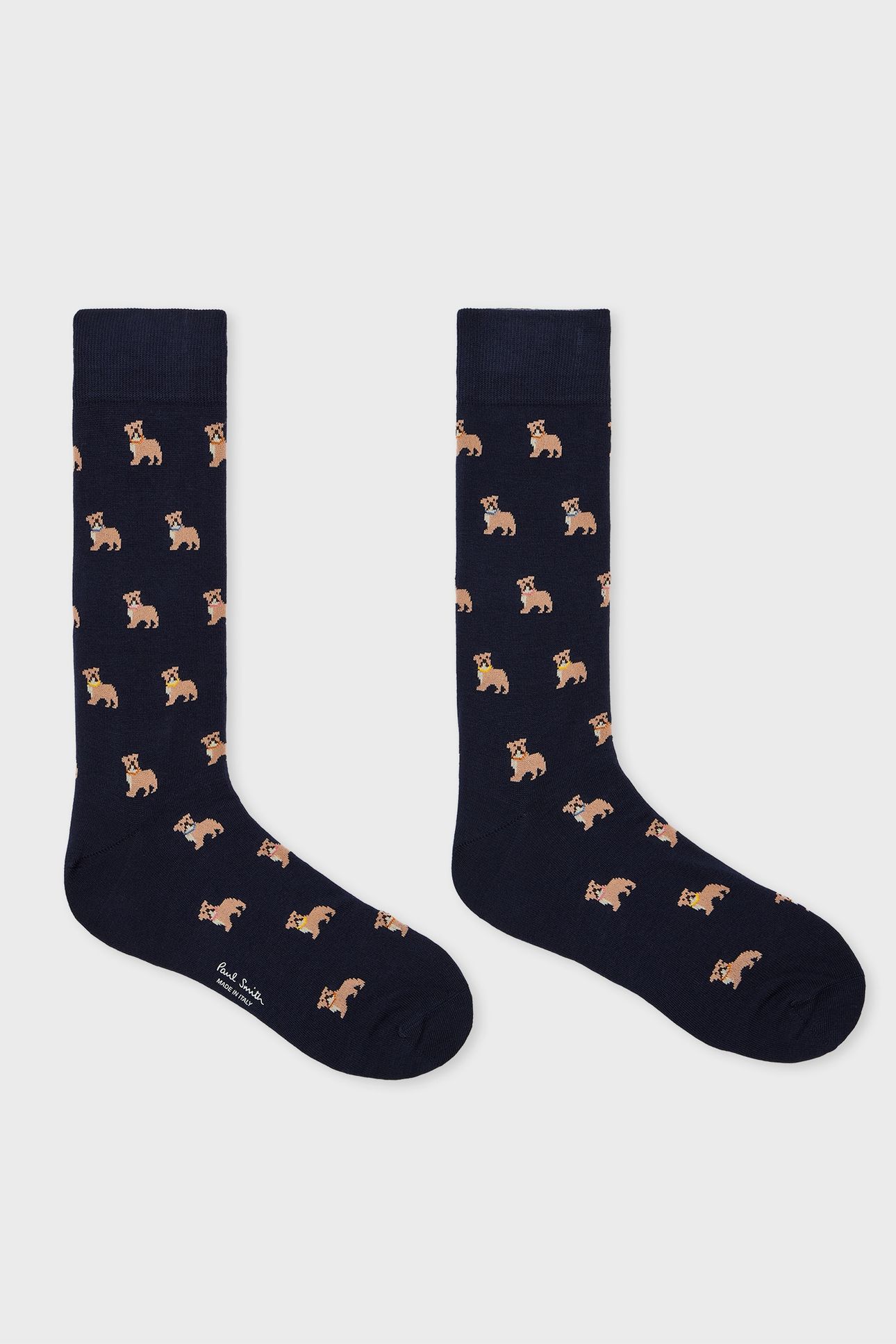 MEN SOCK 3 PACK NOVELTY NAVY 3