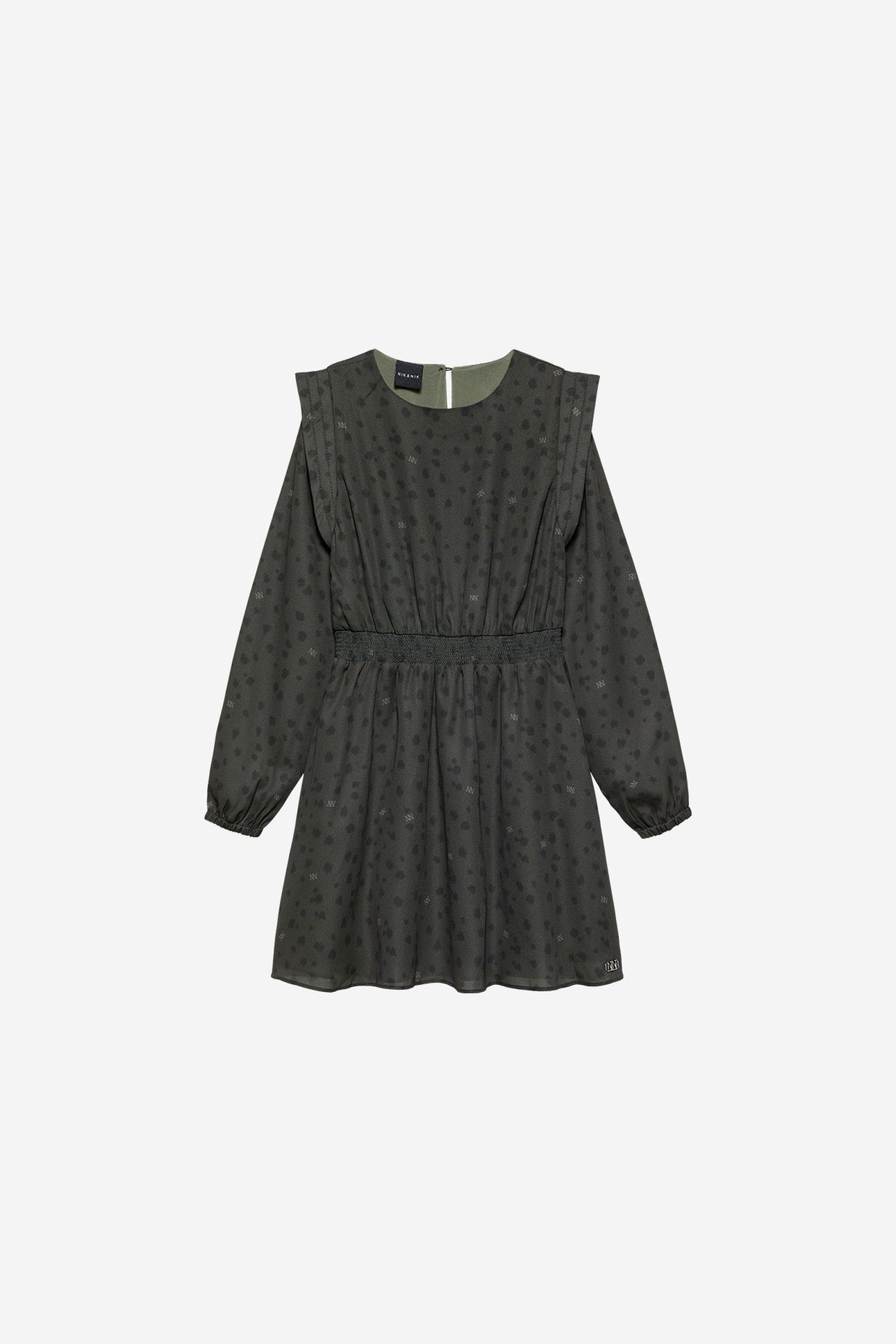 JINTA DRESS CHARCOAL 1