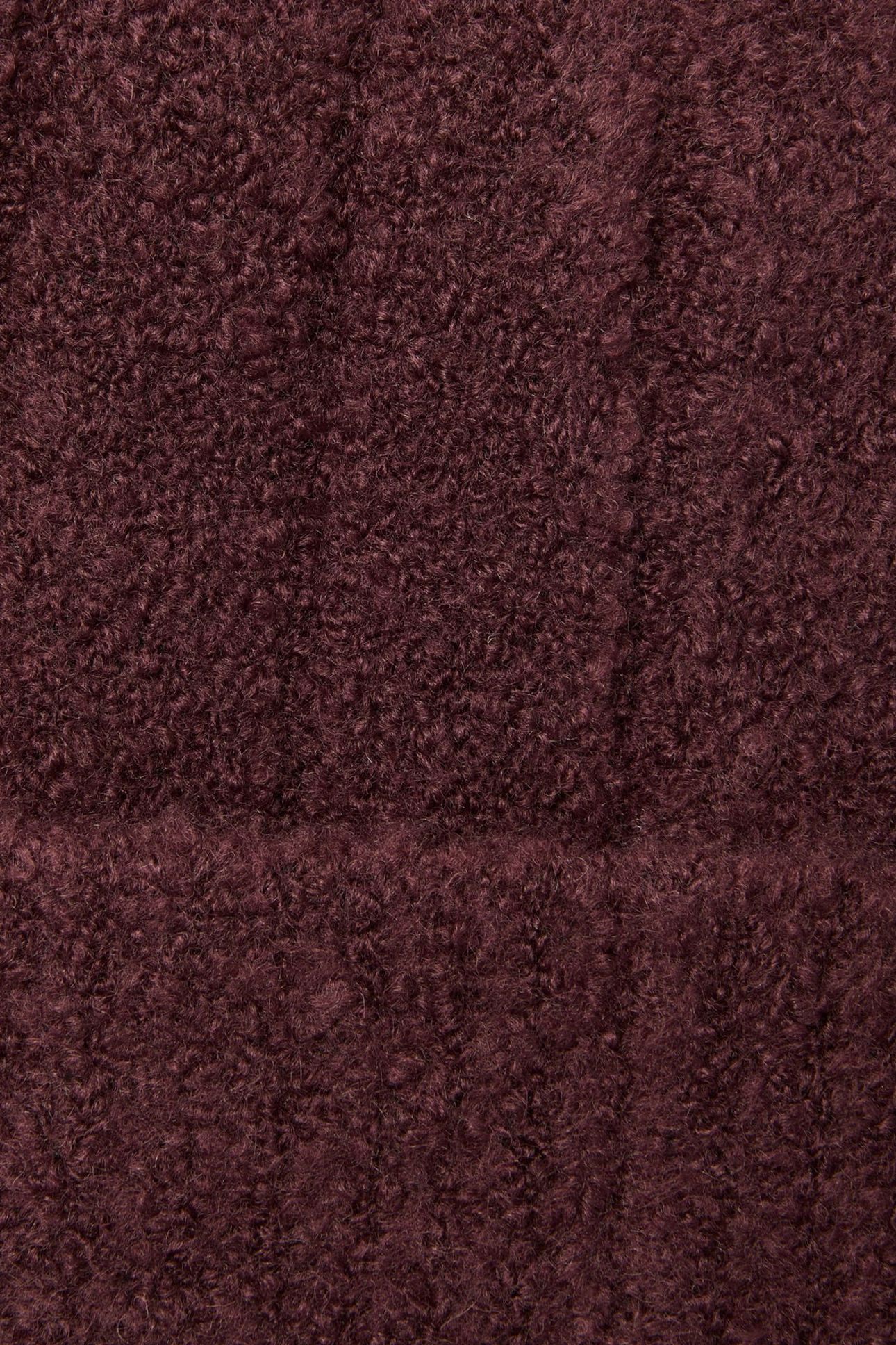 CK PATCH BOUCLE BEANIE FUDGE 5