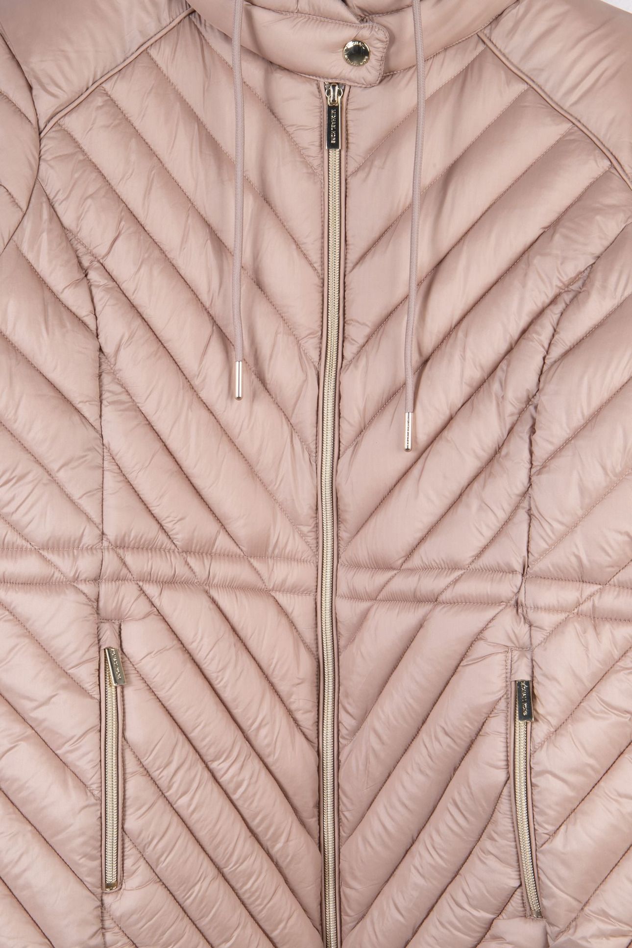 DRAWSTRING CHEVRON CHAMPAGNE 4