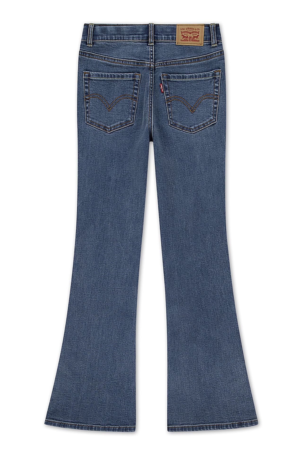 GIRLS 726 FLARE W/ SIDE SLIT BLUE WAVE 2