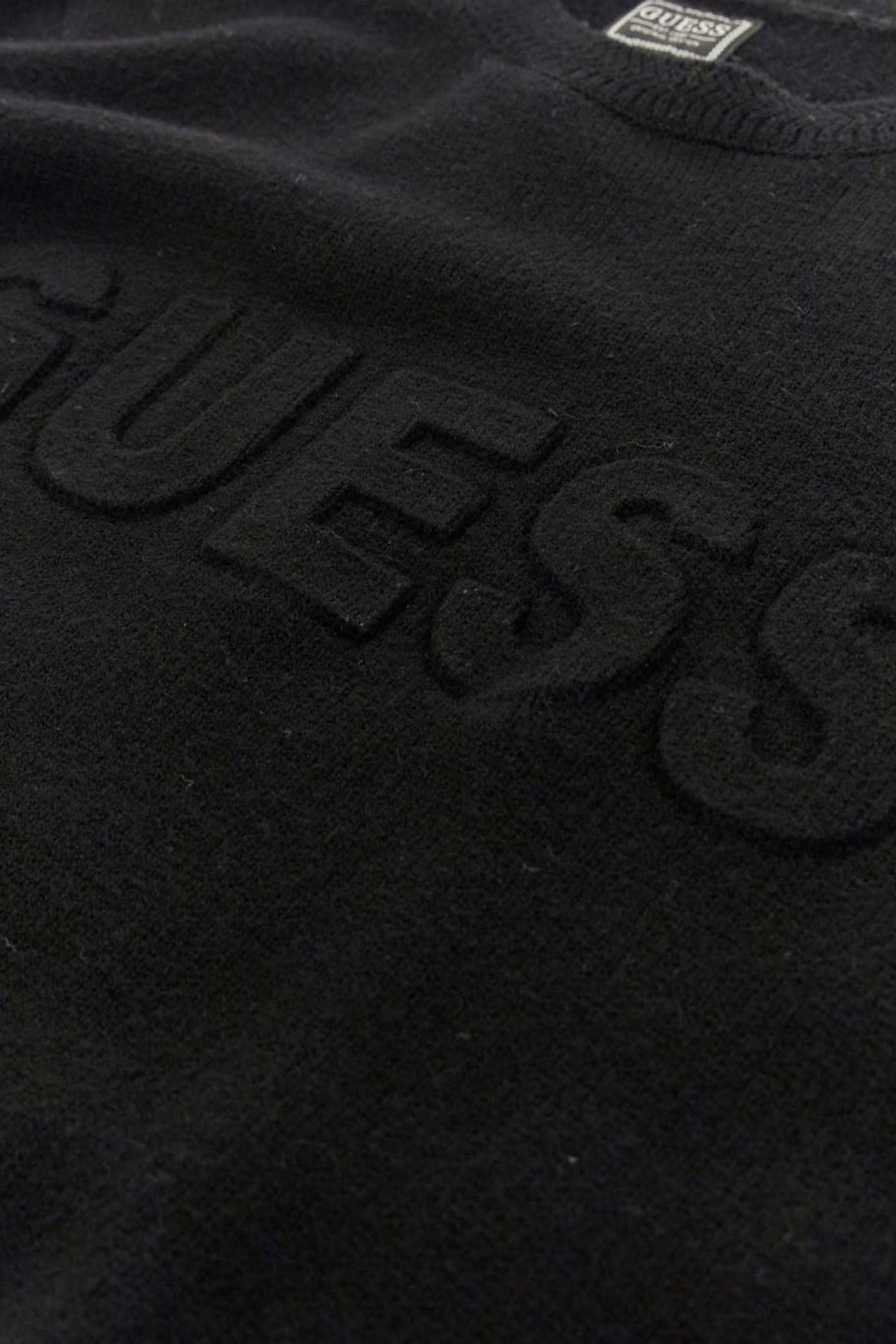 LS CN 3D GUESS LOGO JET BLACK A996 6