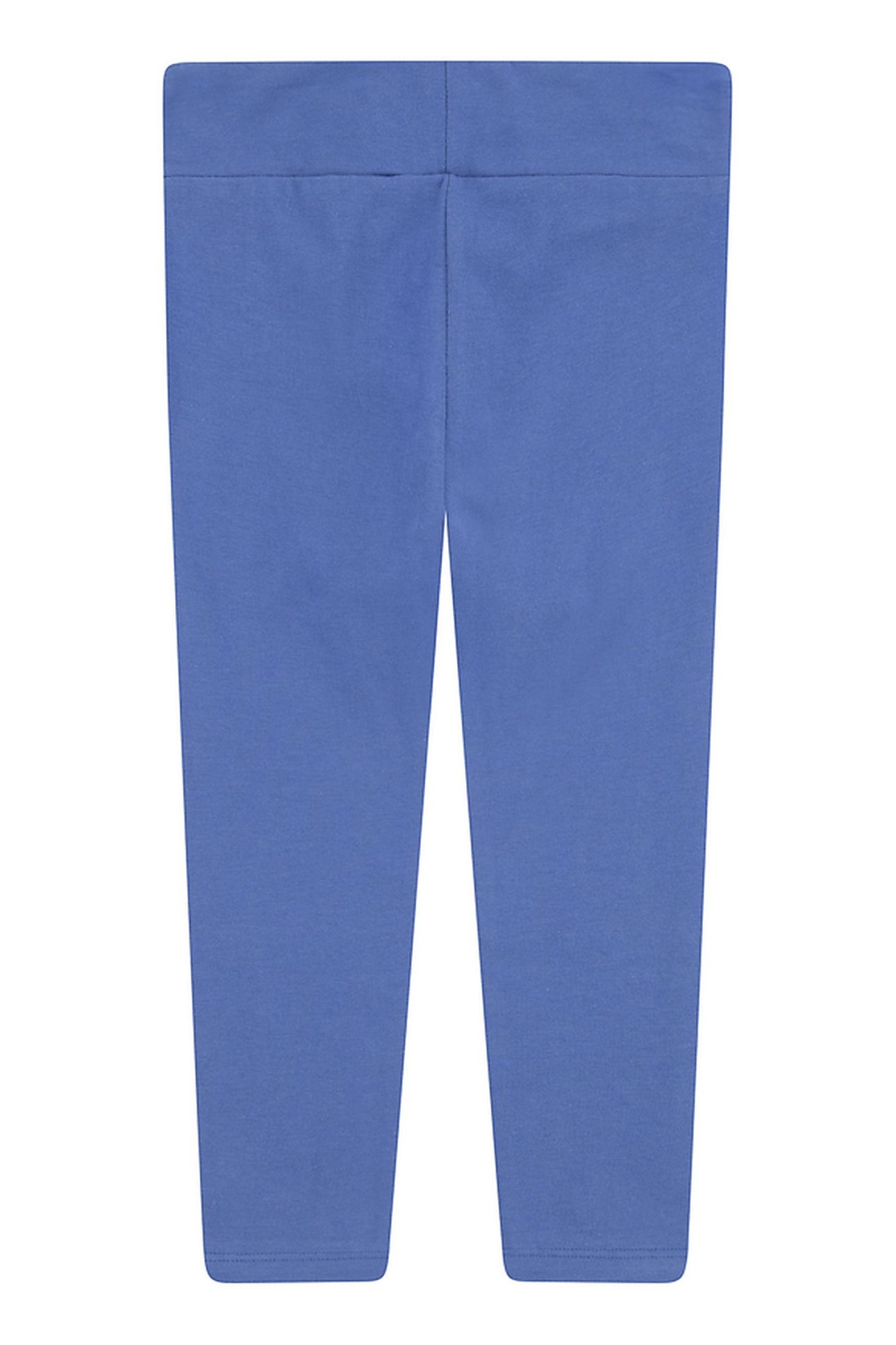 GIRLS HIGH RISE LOGO KNIT LEGGING TRUE NAVY 2