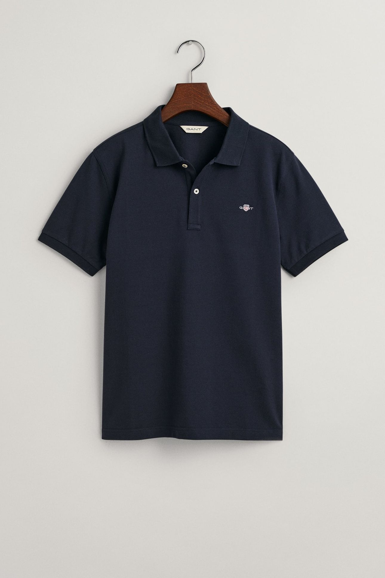 TEEN UNISEX SHIELD SS PIQUE EVENING BLUE 2