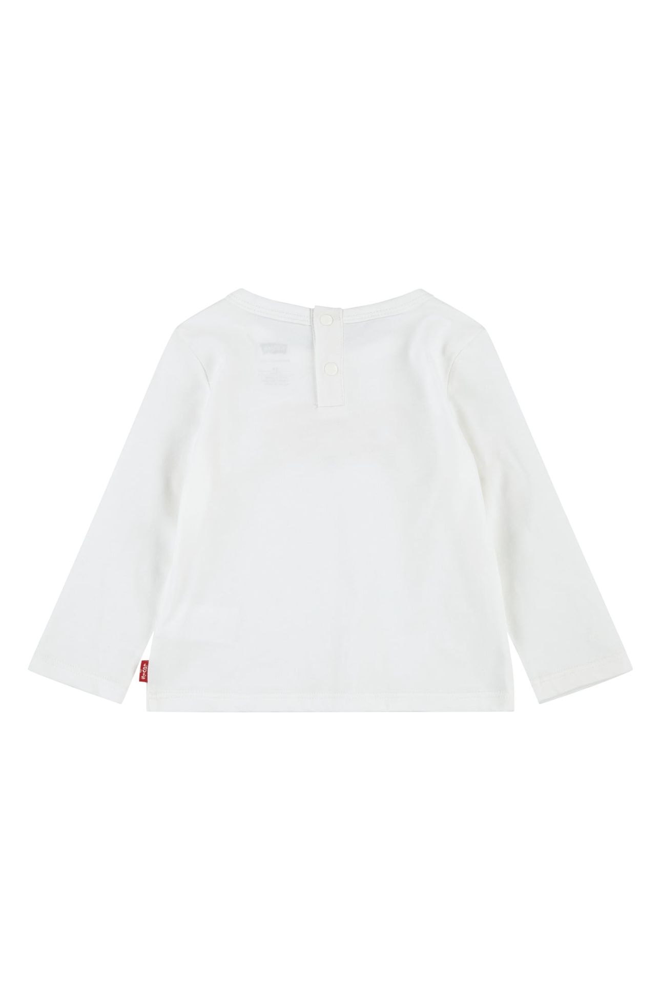 GIRLS BATWING CHECKERBOARD TEE WHITE ALYSSUM 2