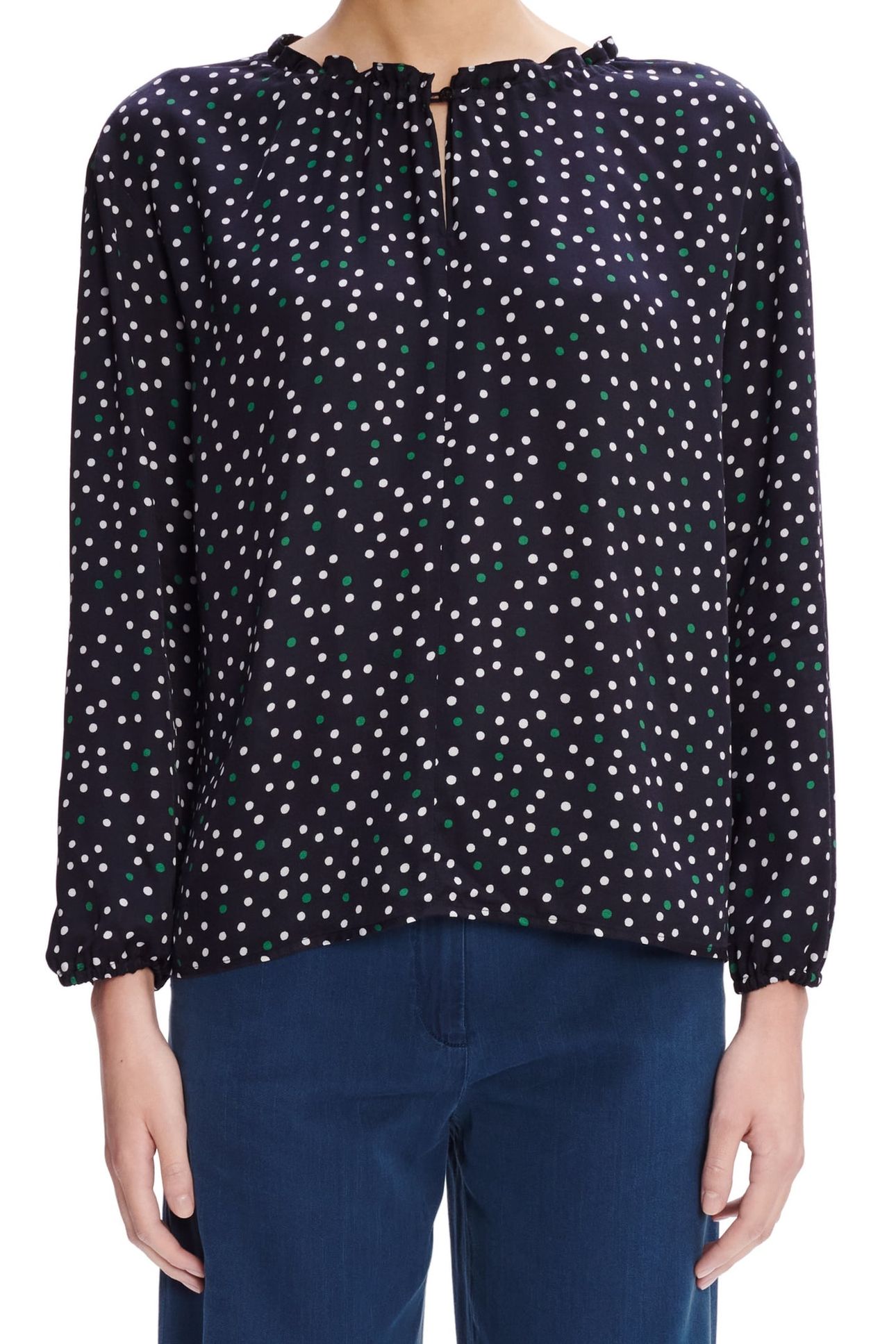 BLOUSE JULIE DARK NAVY 1