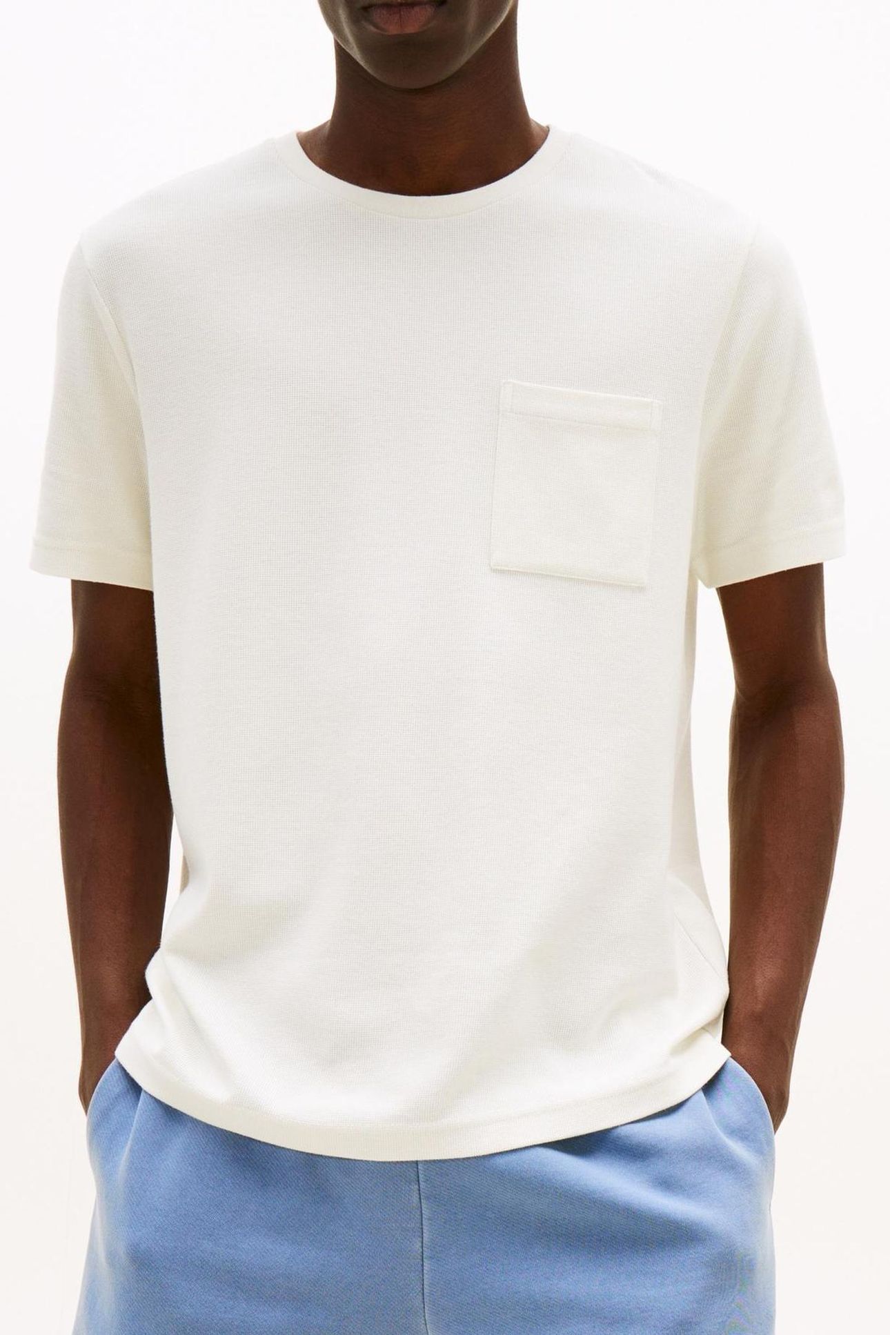 COTTON MODAL WAFFLE IVORY PETAL 4
