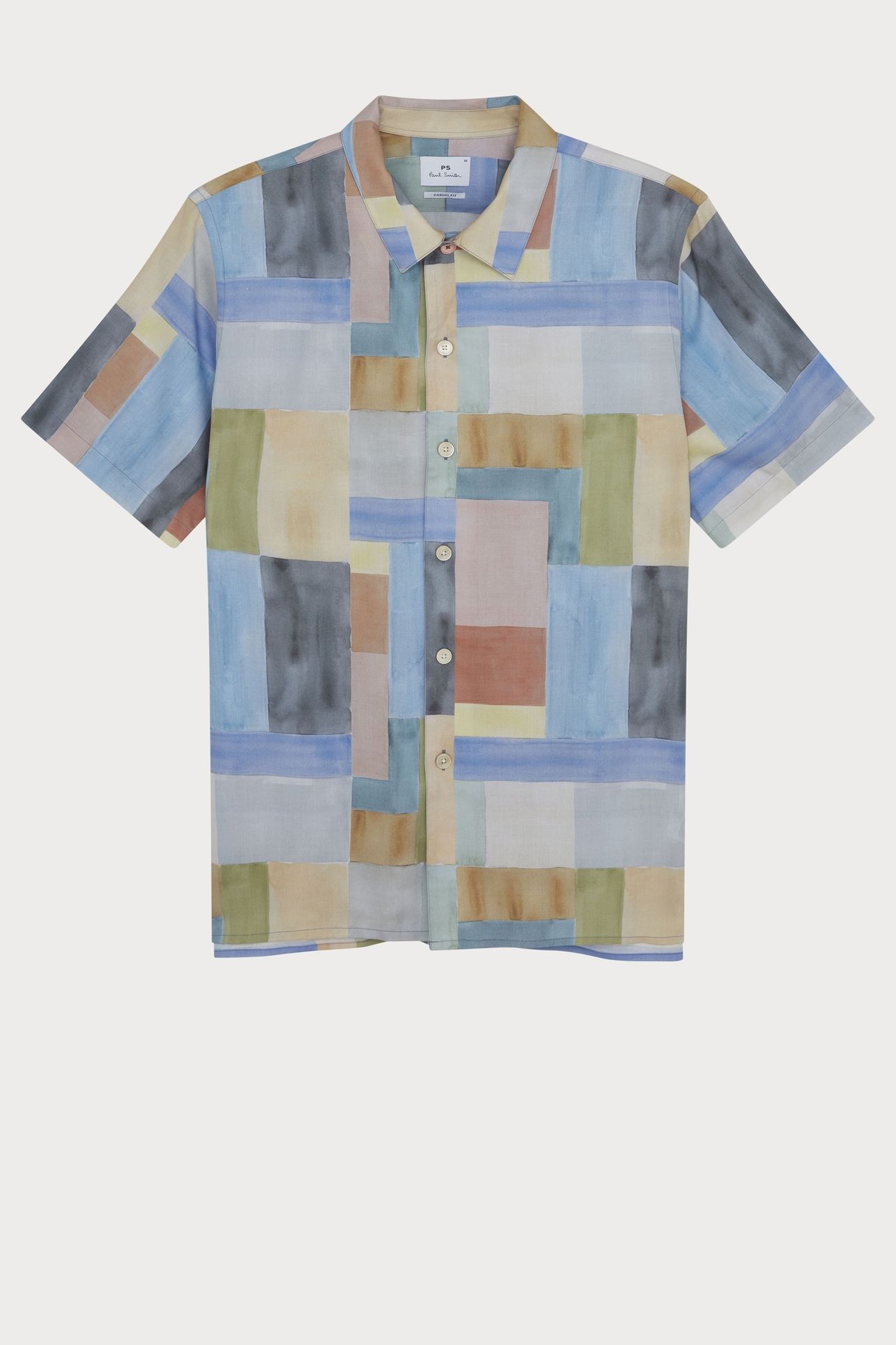 MENS SS CASUAL FIT SHIRT MULTI COLOURED 4