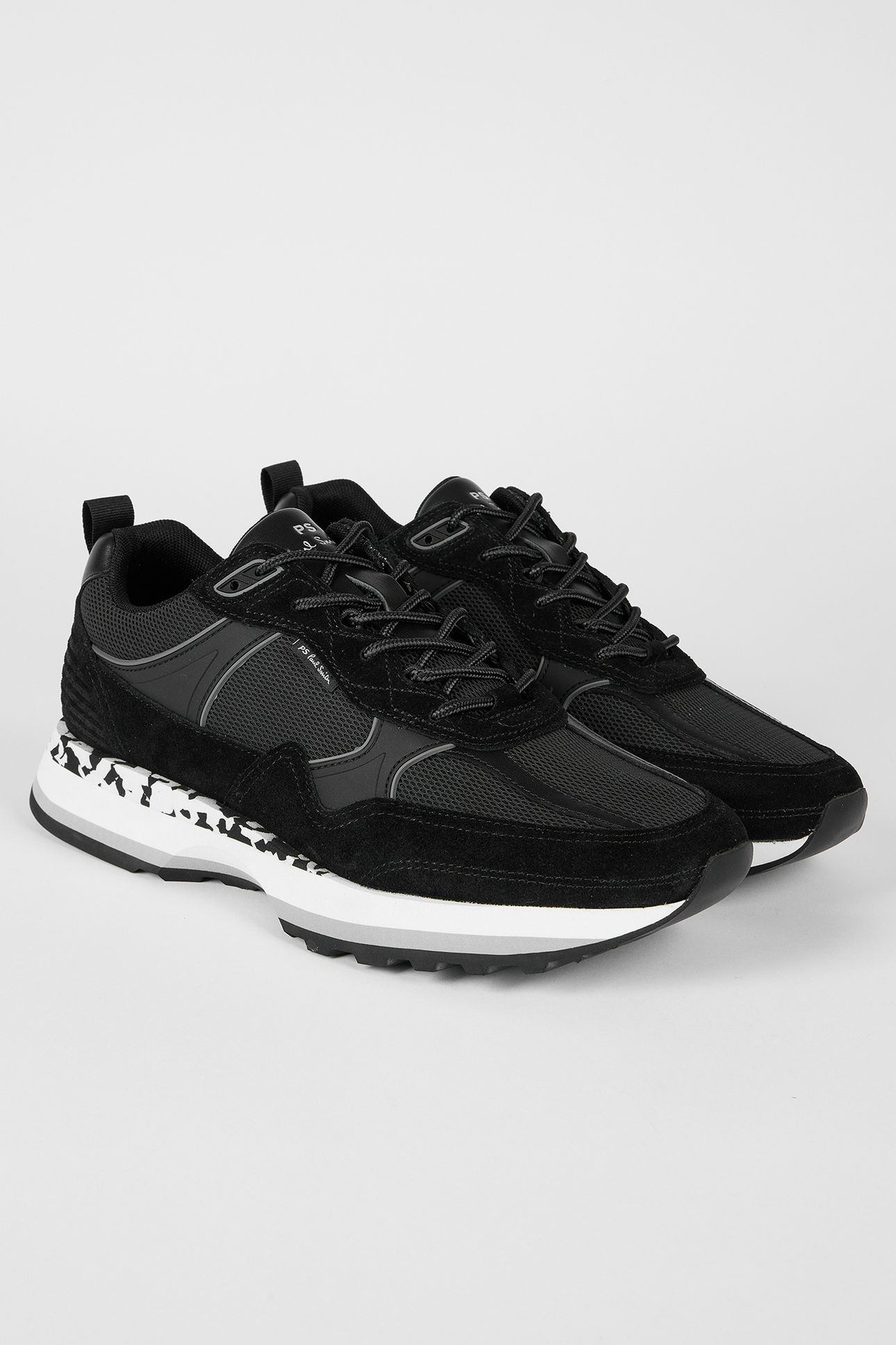 MENS SHOE BANKS BLACK BLACK 5