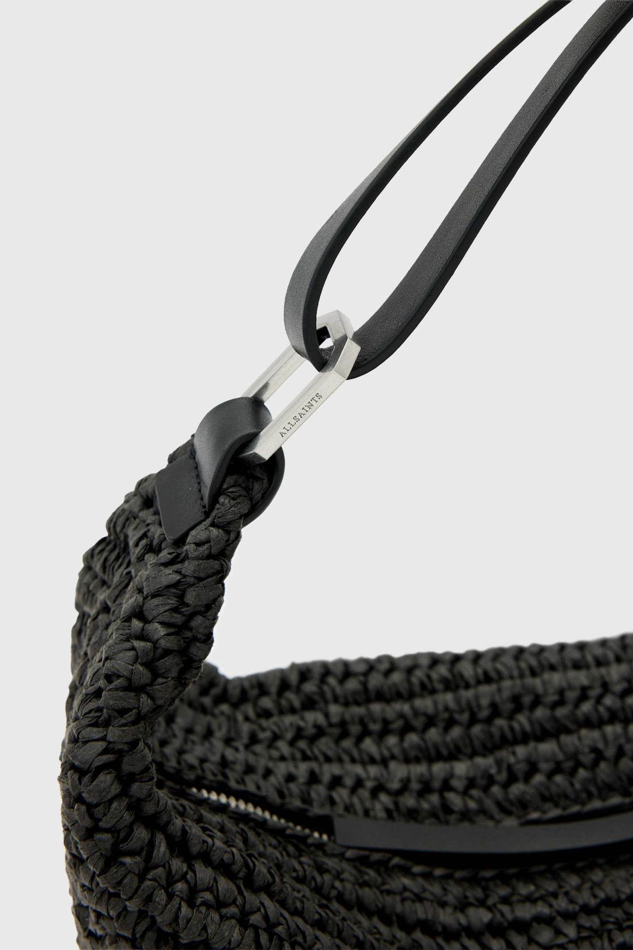LUNA MICRO PAPER BAG BLACK 7