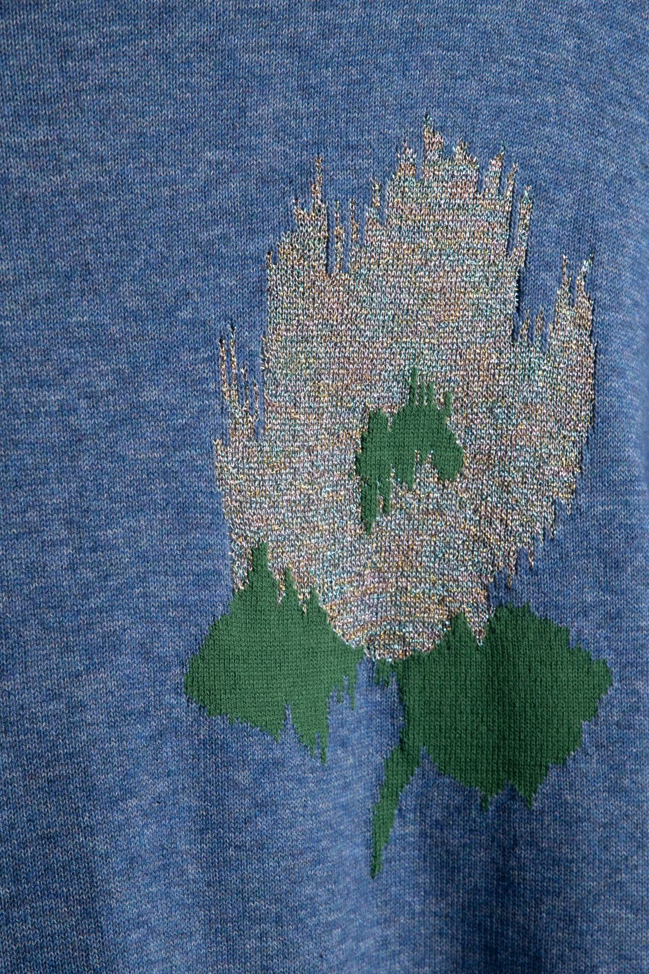 KNITTED JACKET BLUE 4