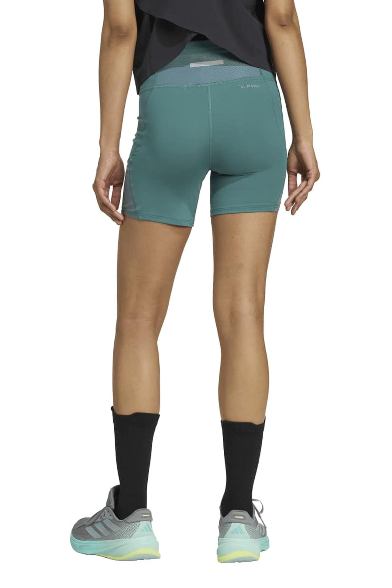 ADI365 SHORT LEGGINGS PRELOVED TEAL 3
