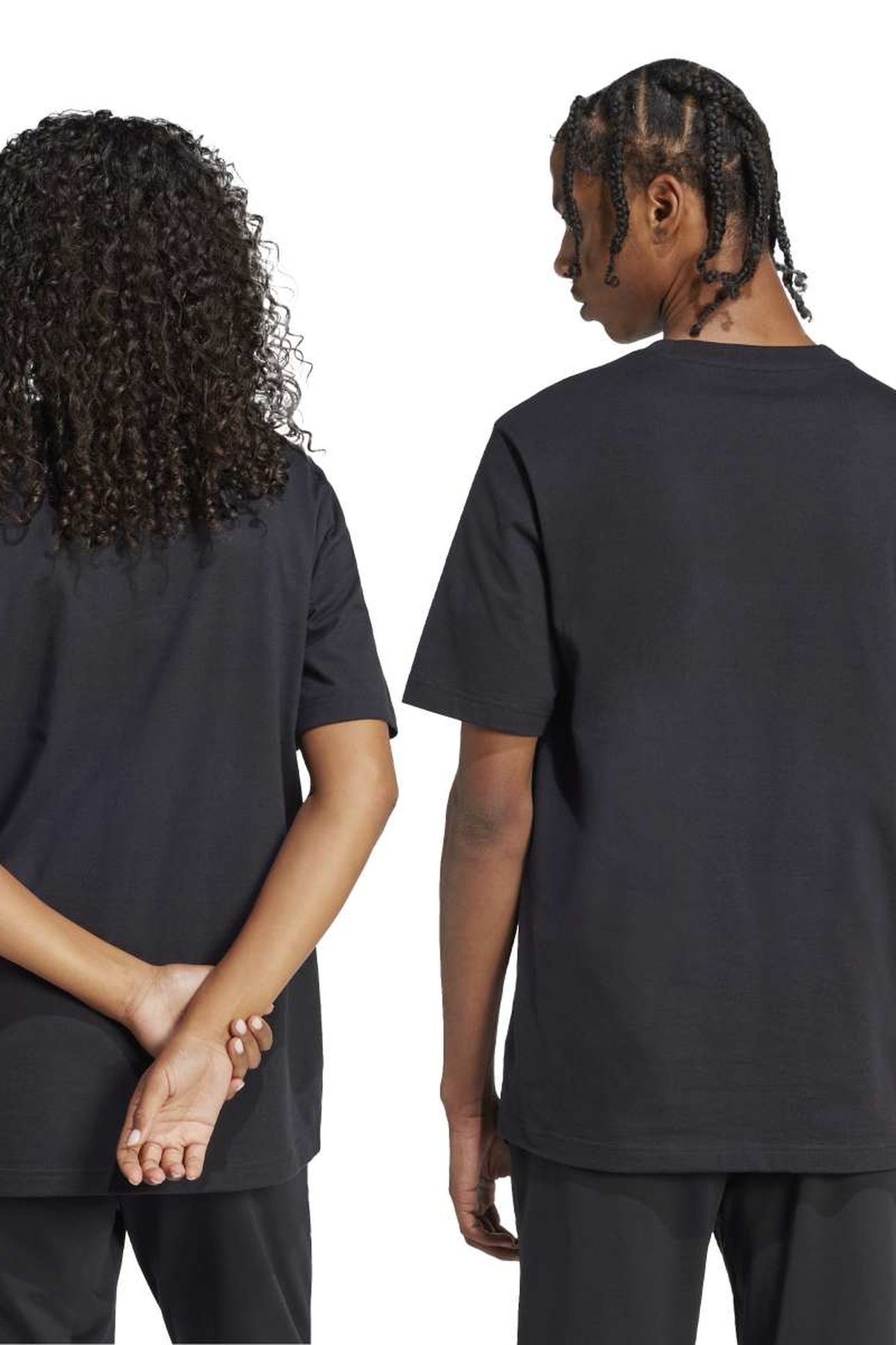 UNISEX L SLIDE PKT TEE BLACK 5