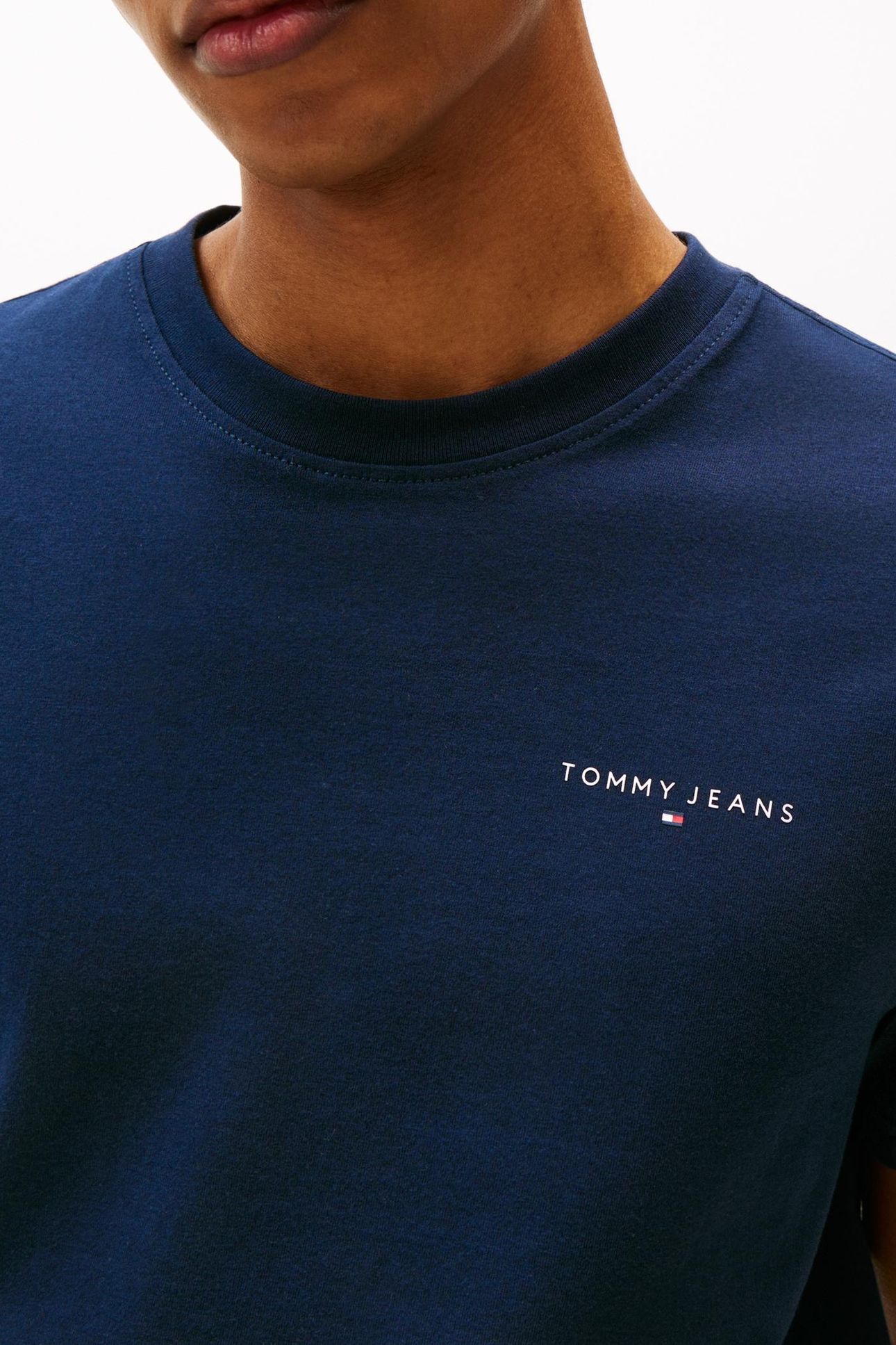 TJM SLIM LINEAR TEE DARK BLUE 8