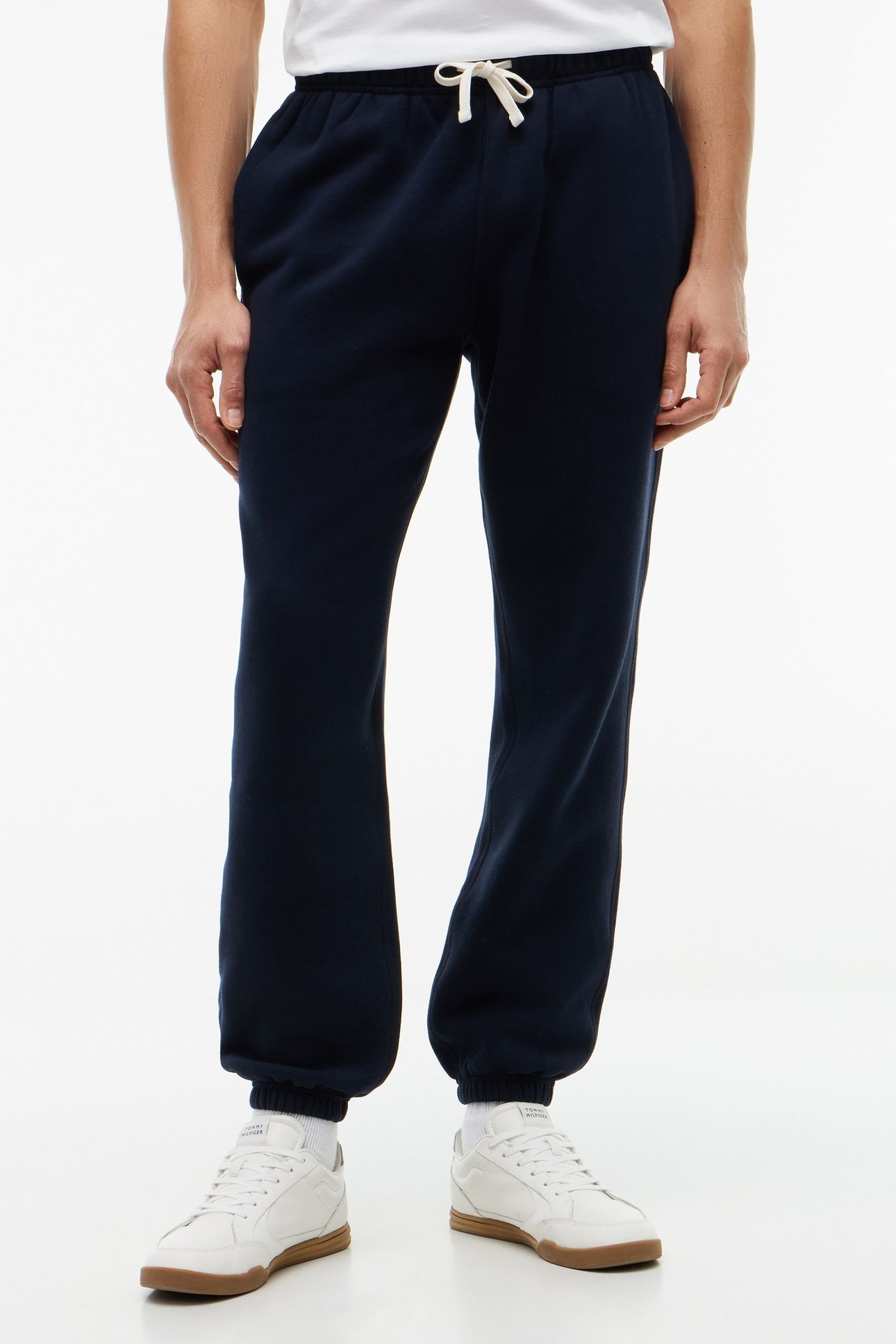 ESSENTIAL FLEECE SWEATPANTS NAVY BLUE 7