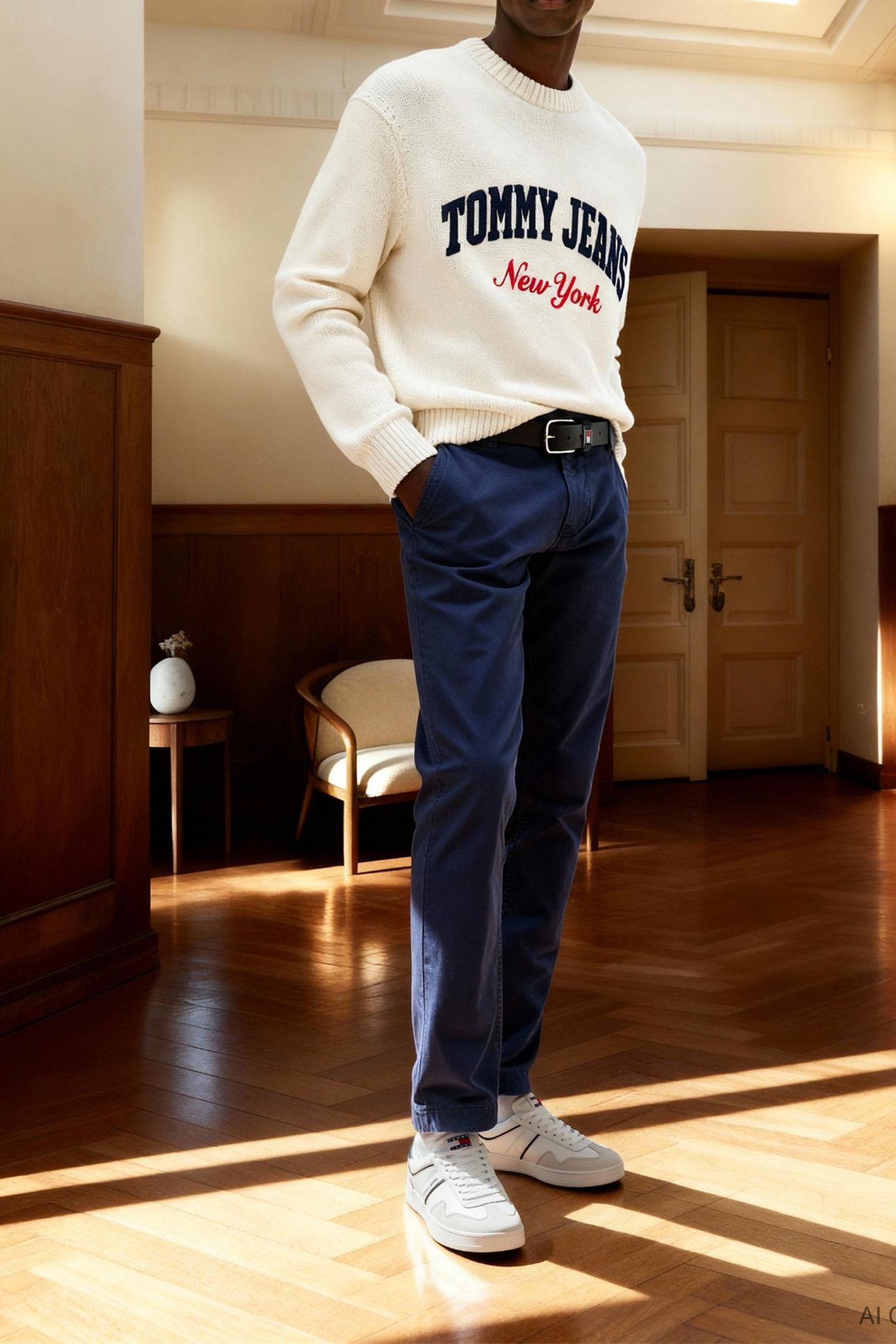 TJM SCANTON CHINO PANTS TWILIGHT NAVY 6