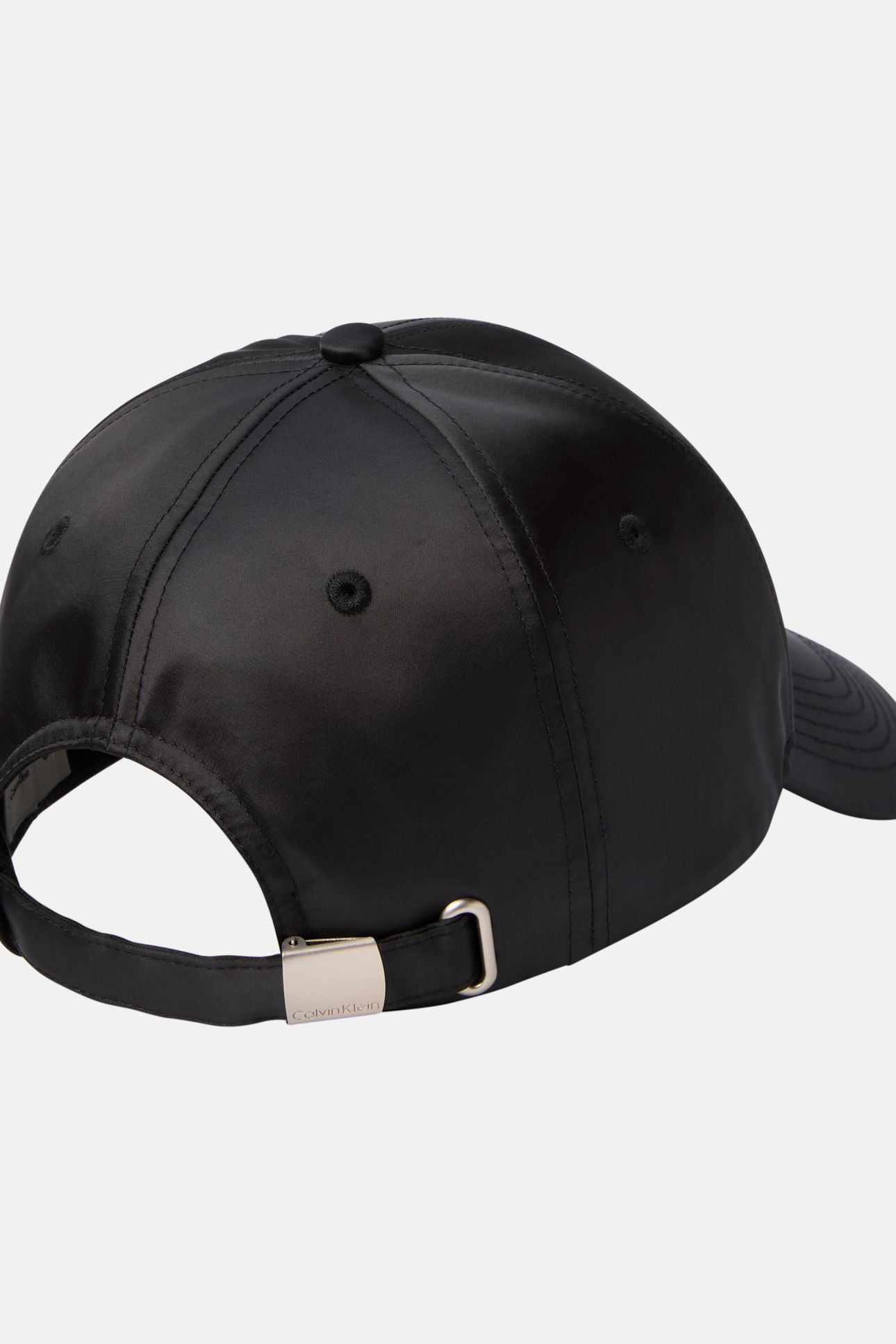 CLASSIC LOGO SATIN BEANIE BLACK 2