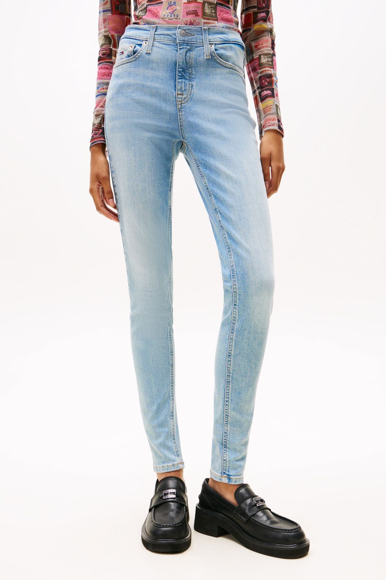 NORA MID RISE SKINNY BI0214 DENIM LIGHT 5