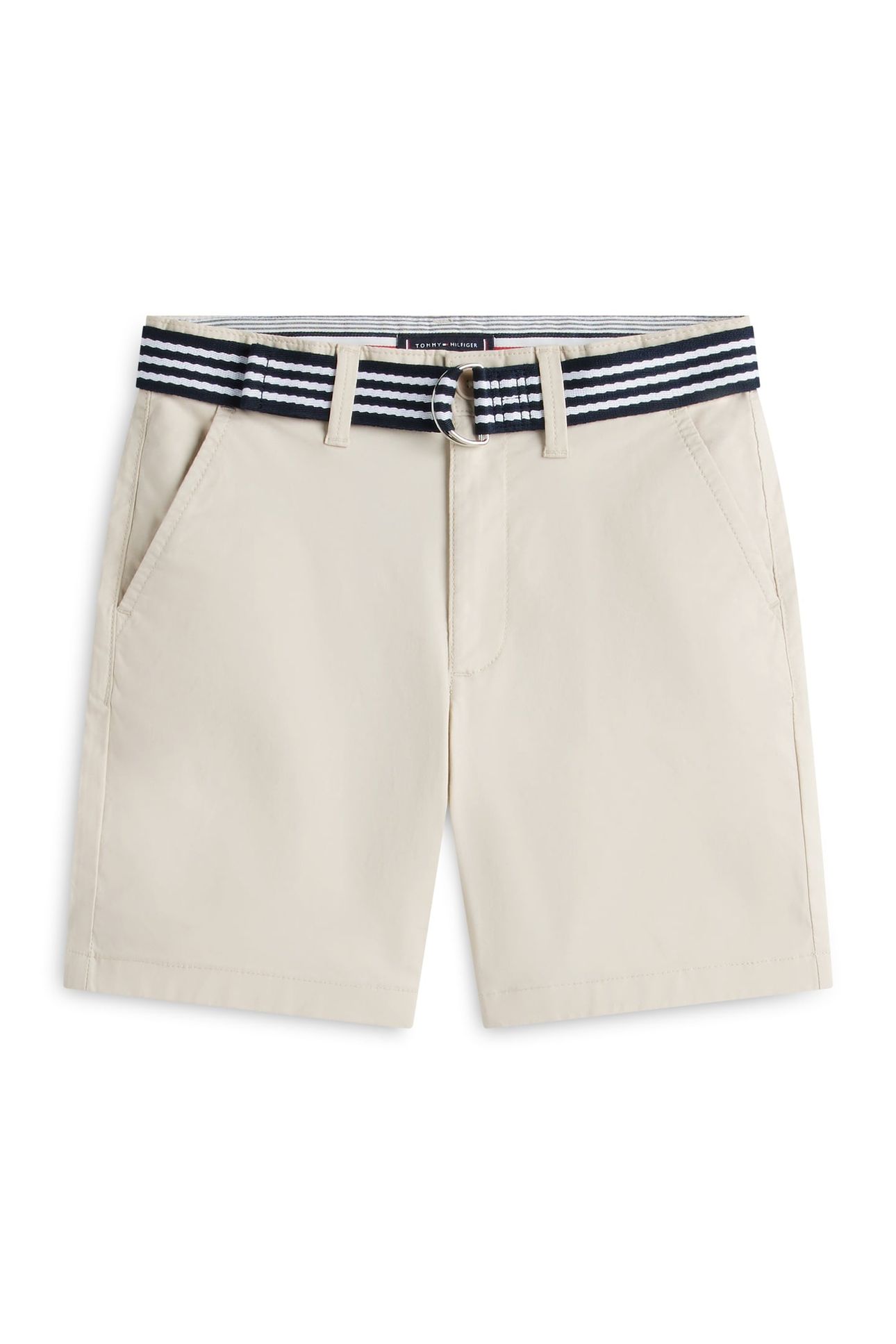 BOYS BAGGY CHINO BELTED SHORT CLASSIC BEIGE 4