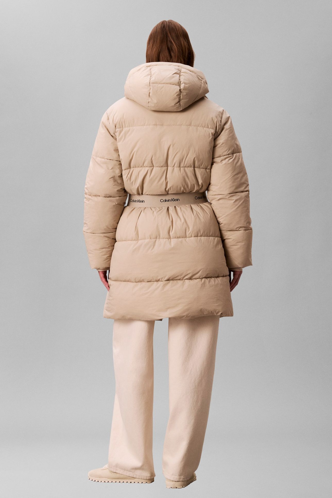 BELTED MIDWEIGHT COAT ISLAND FOSSIL 2