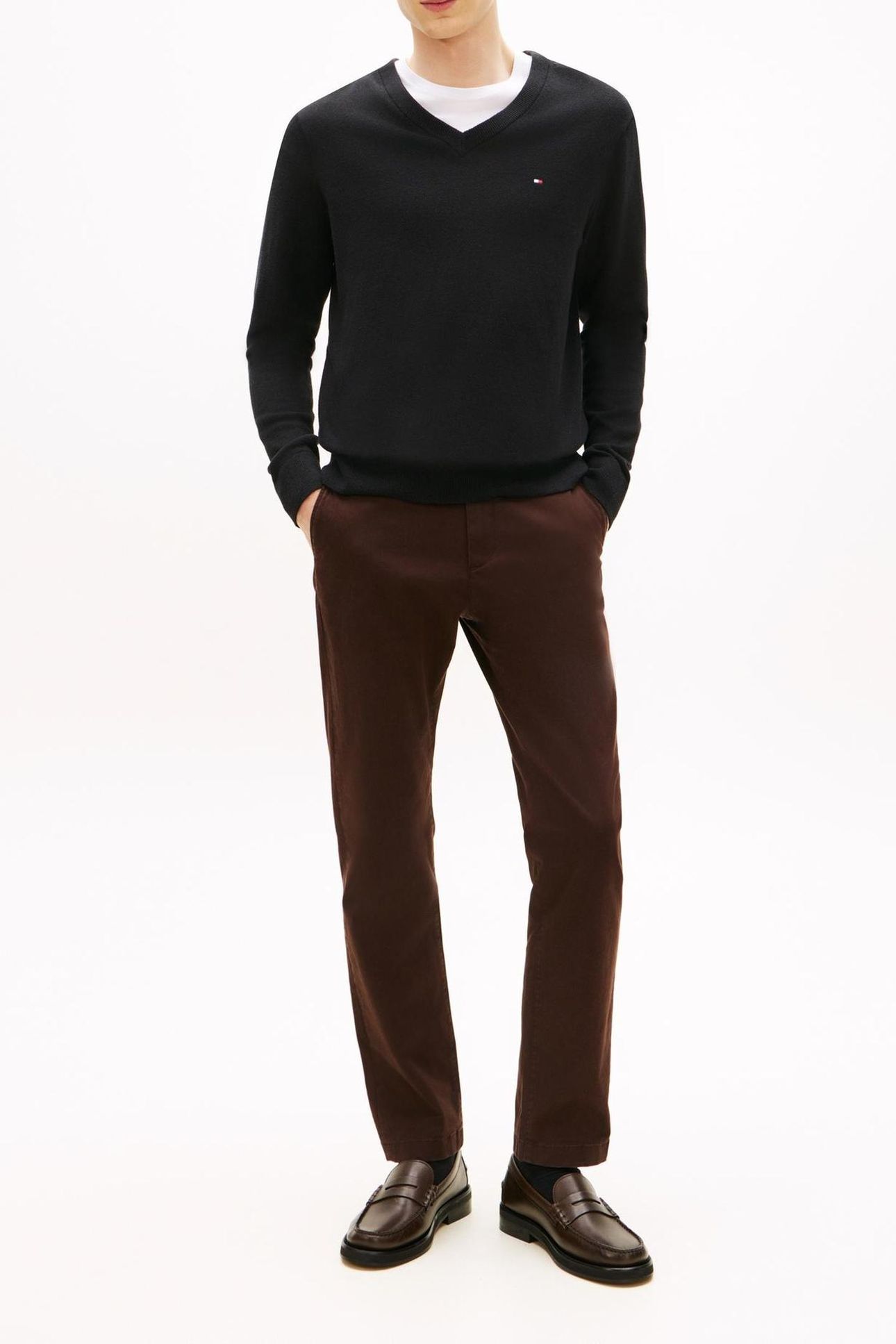 PIMA COTTON CASHMERE SWEATER BLACK 3