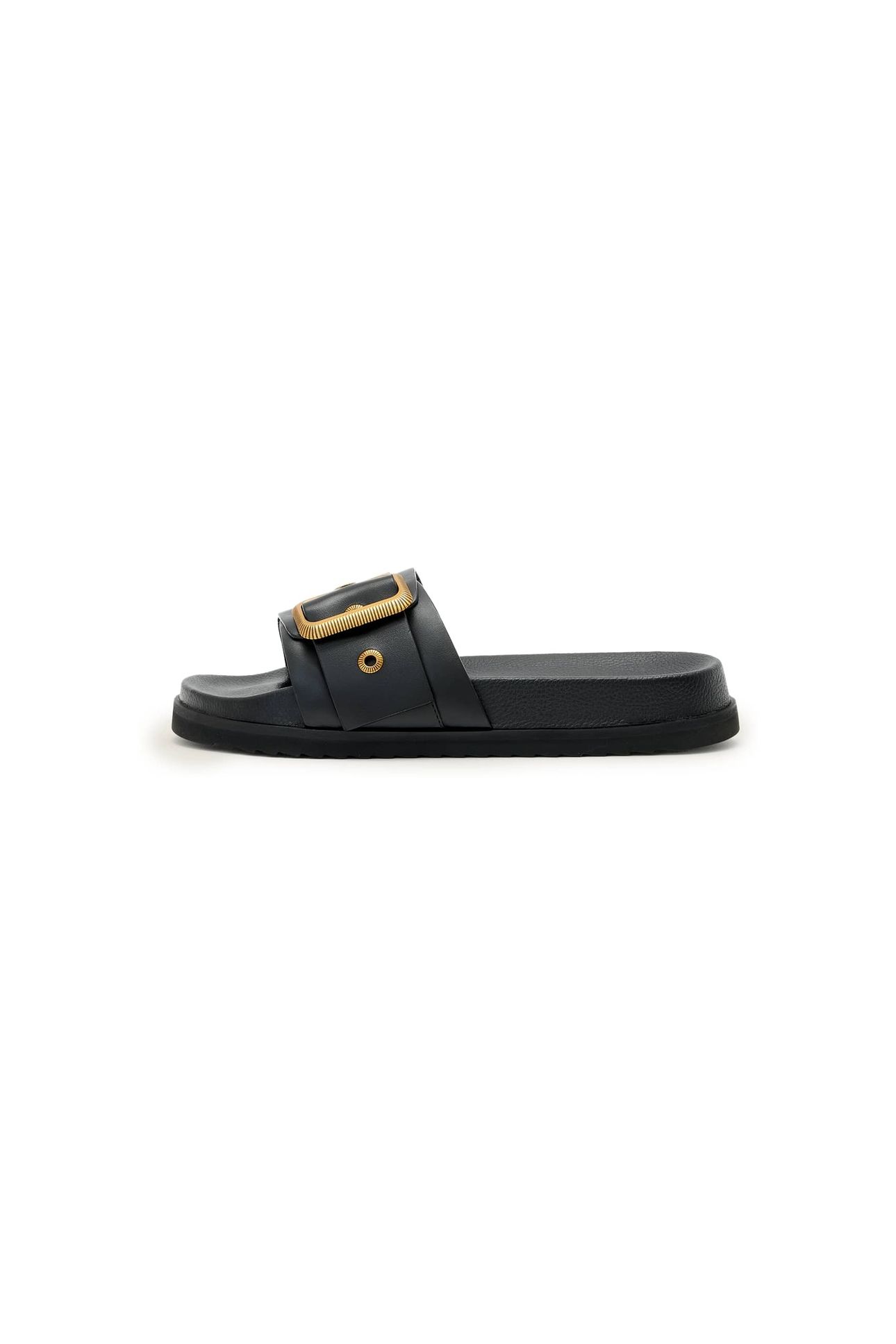 ELLIE WESTERN SANDAL BLACK 1