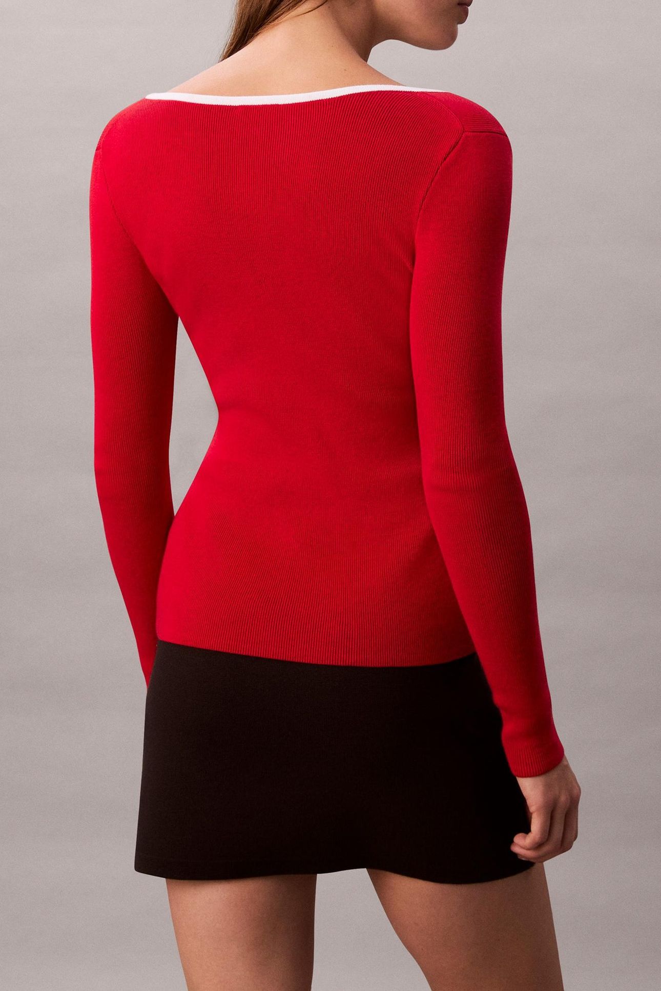 LS COLOR BLOCKED COTTON BRILLIANT WHITE 2