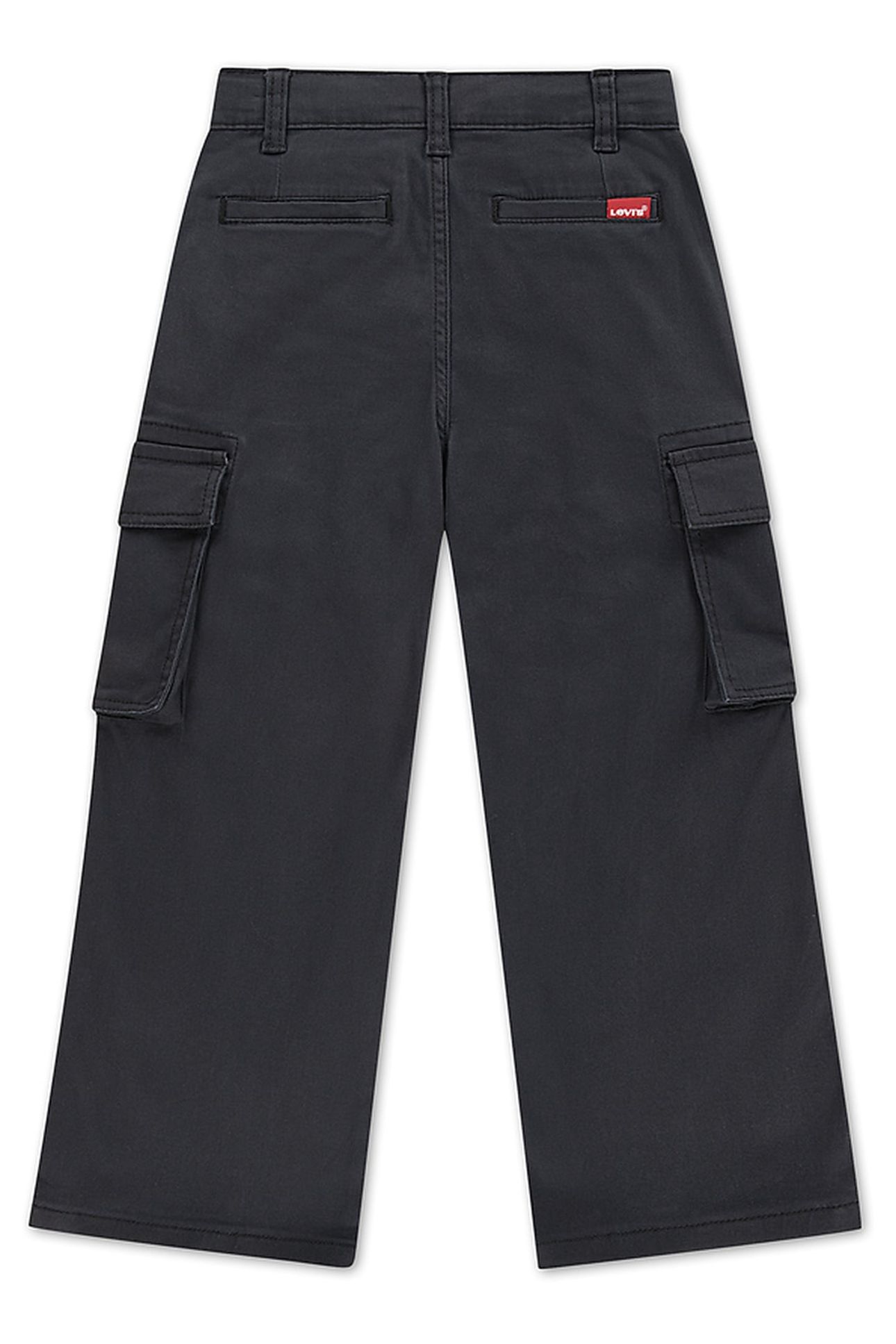 BOYS 578 BAGGY FIT CARGO PANTS JET BLACK 2