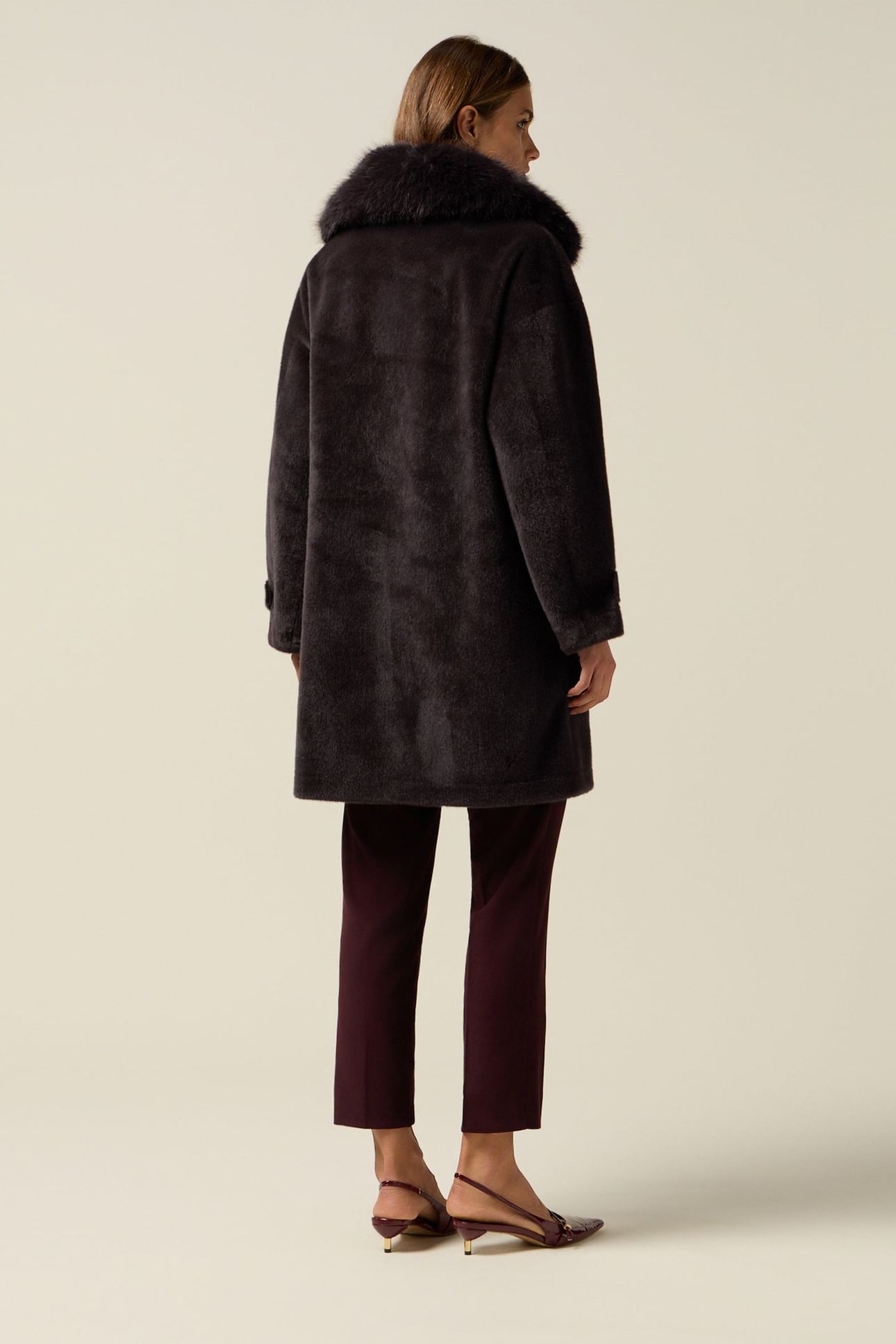 SOFT FABRIC COAT GREY 2