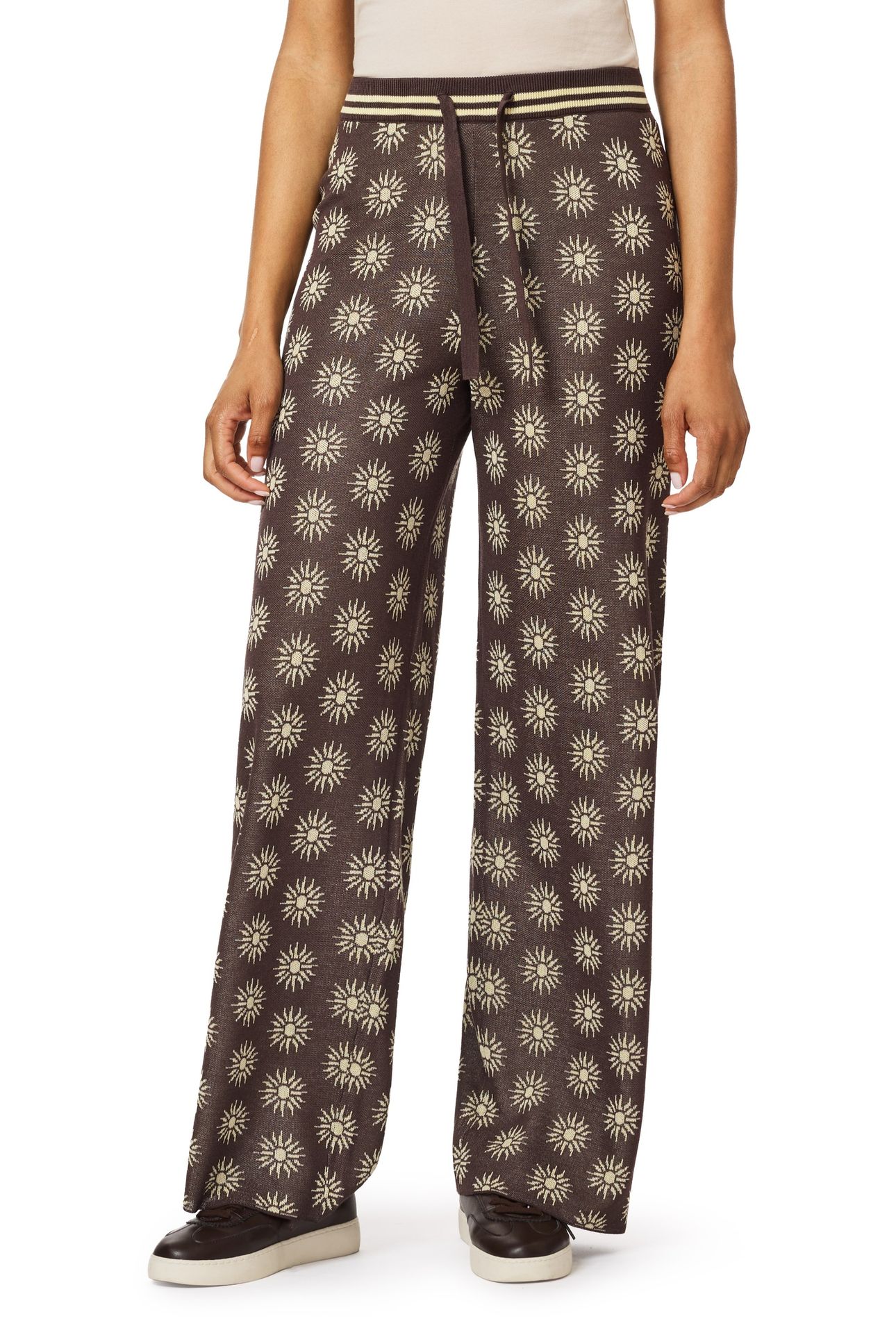 DRAWSTRING PANT SEAL BROWN/ REED YELLOW 6