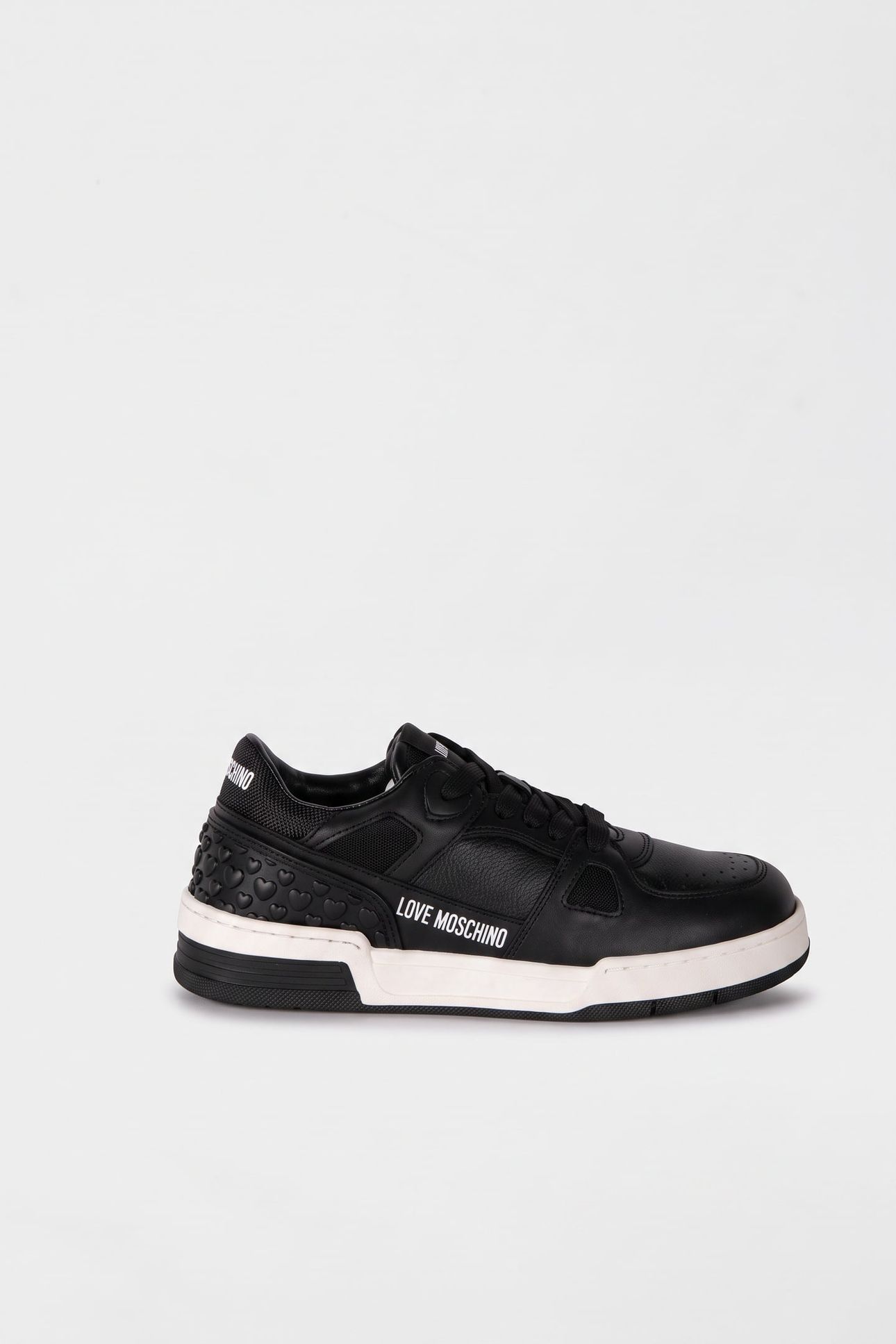 CALFSKIN SNEAKERS BLACK 1