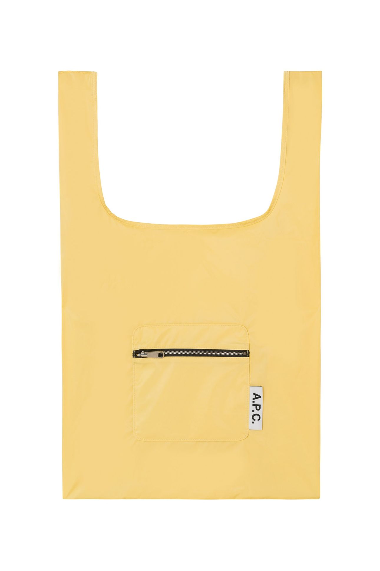 UNISEX SHOPPING BAG ULTRALIGHT MINIMAL LIGHT YELLOW 1