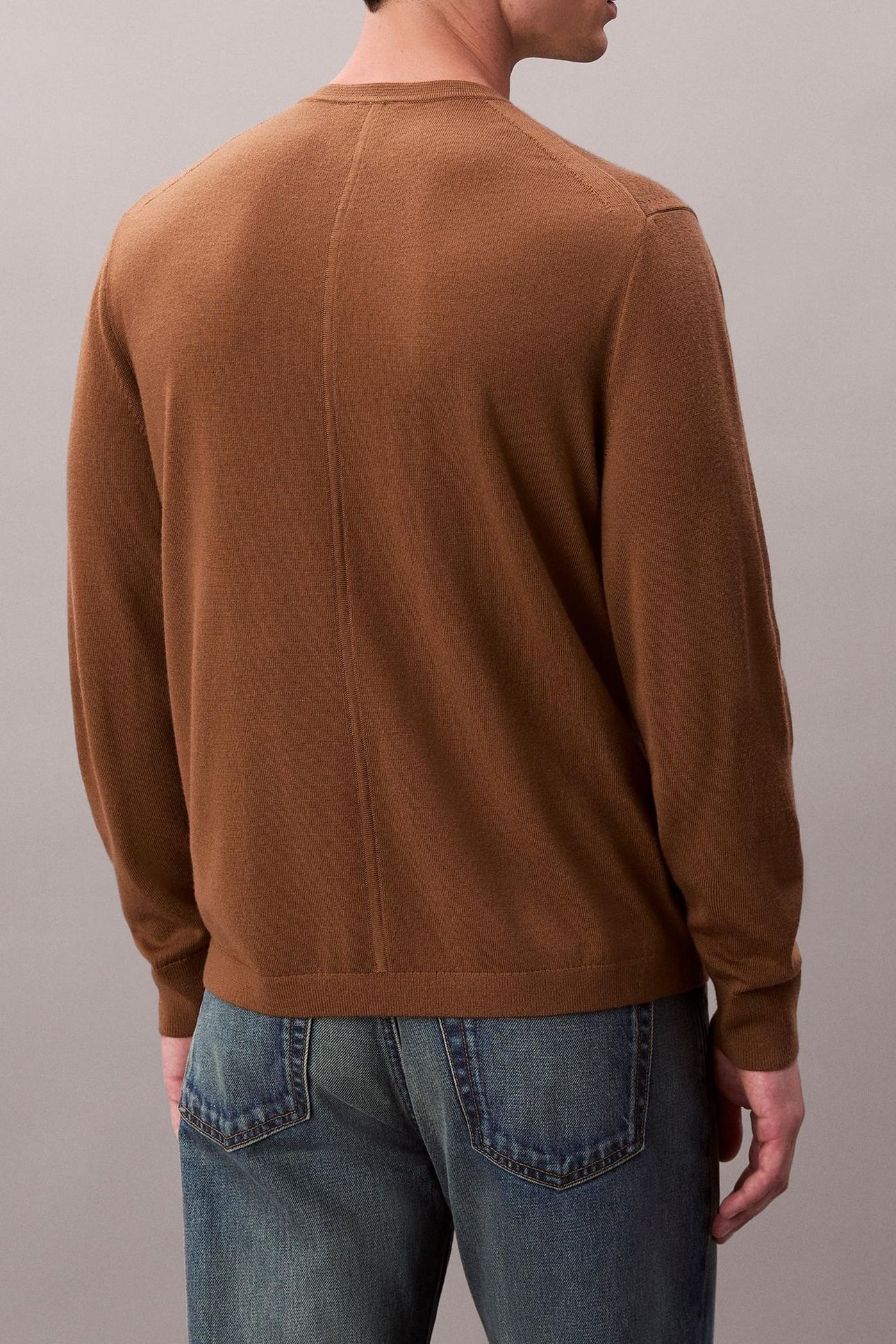 LS 100% MERINO CREW THRUSH 2